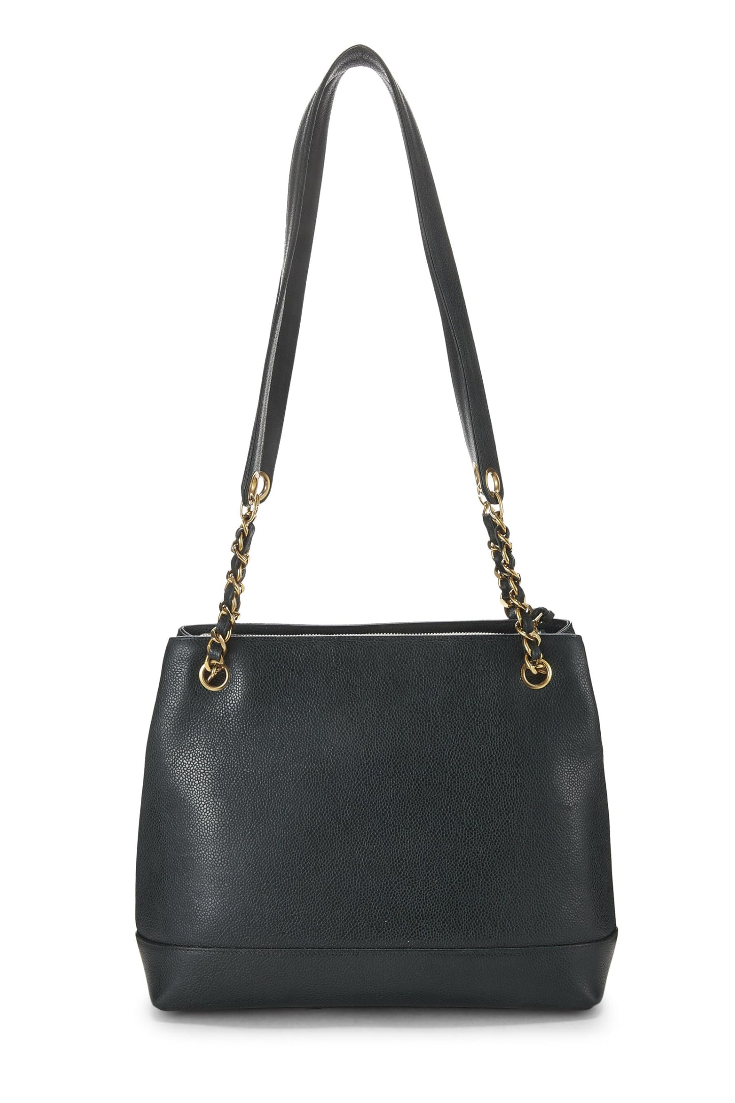 Chanel,  Green Caviar 'CC' Tote Small, Green