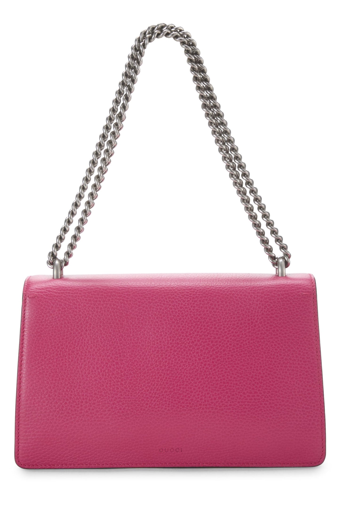 Gucci, Pink Leather Dionysus Shoulder Bag Small, Pink
