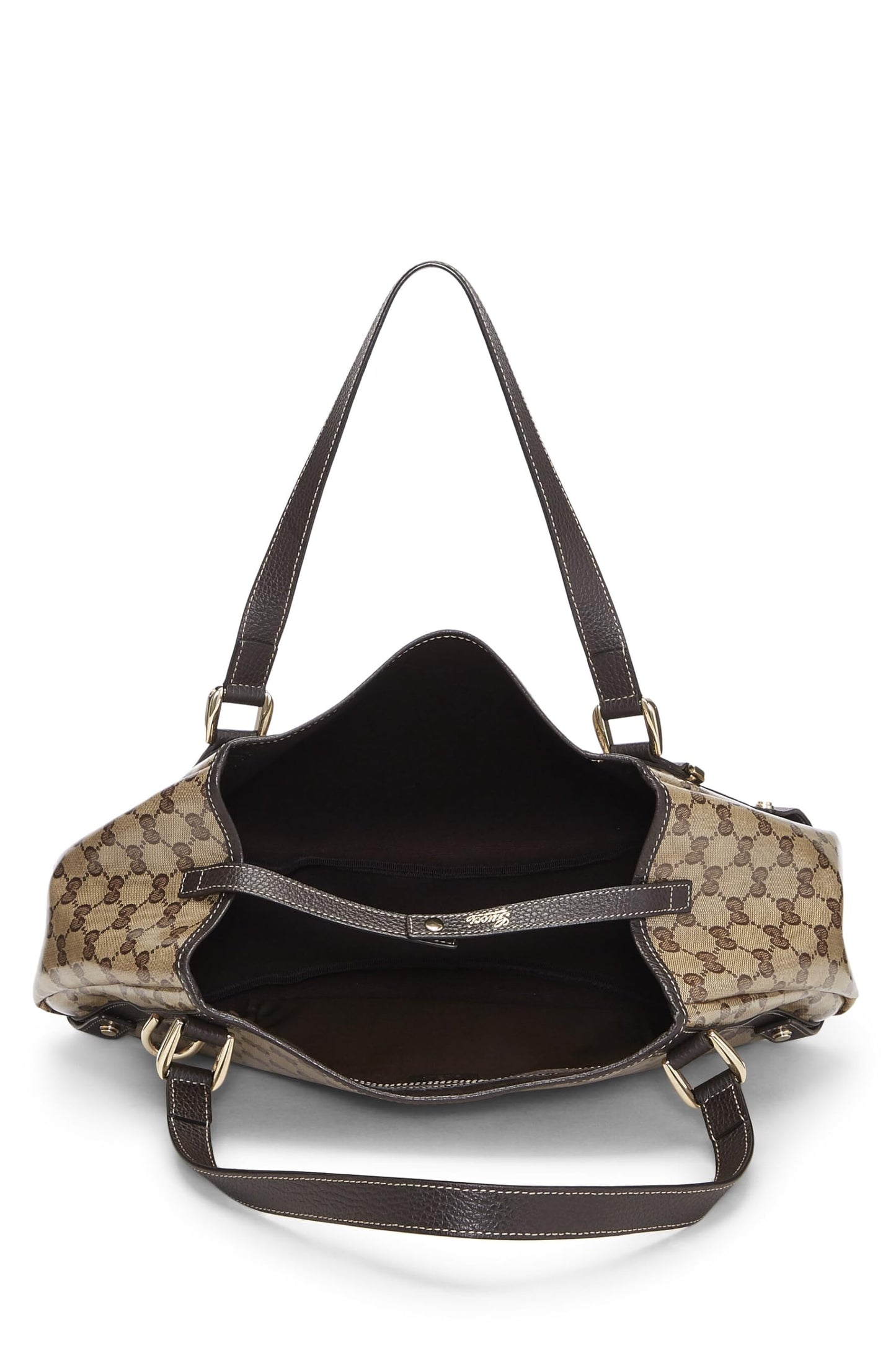 Gucci, Original GG Crystal Canvas Abbey Tote, Brown