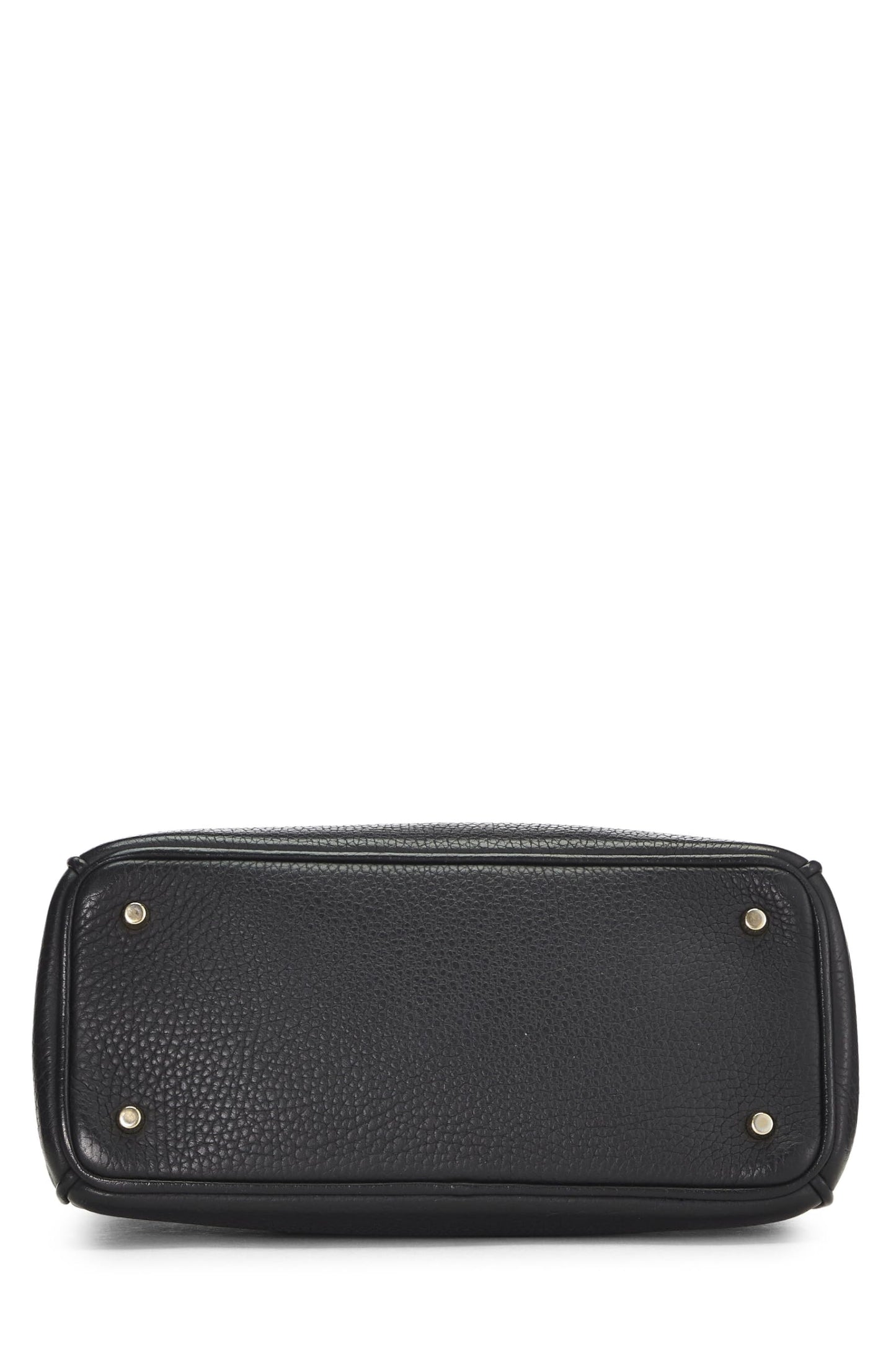Dior,  Black Calfskin Diorissimo HandBag Mini, Black