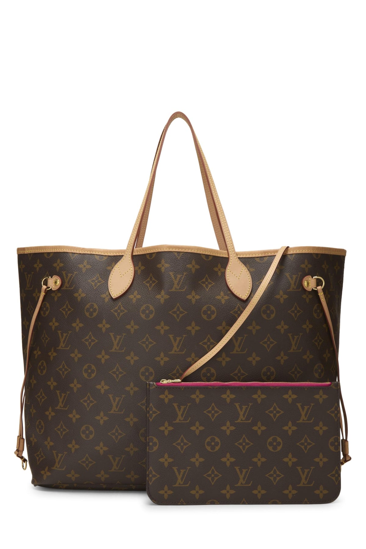 Louis Vuitton,  Pink Monogram Canvas Neo Neverfull GM, Pink