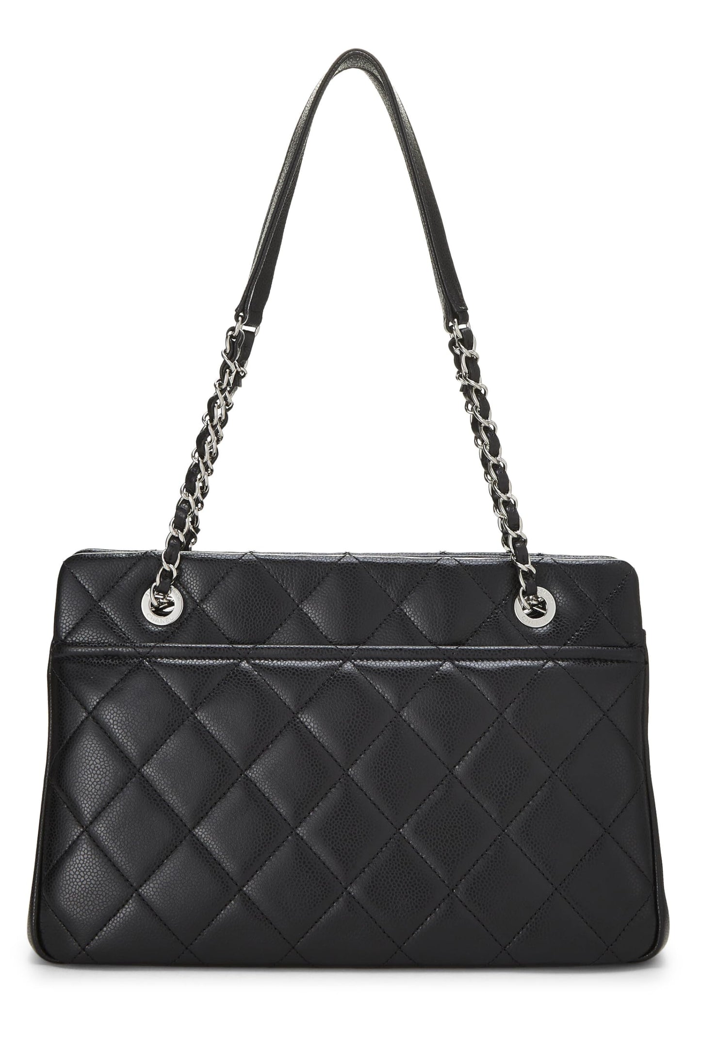 Chanel,  Black Caviar Timeless 'CC' Tote Medium, Black