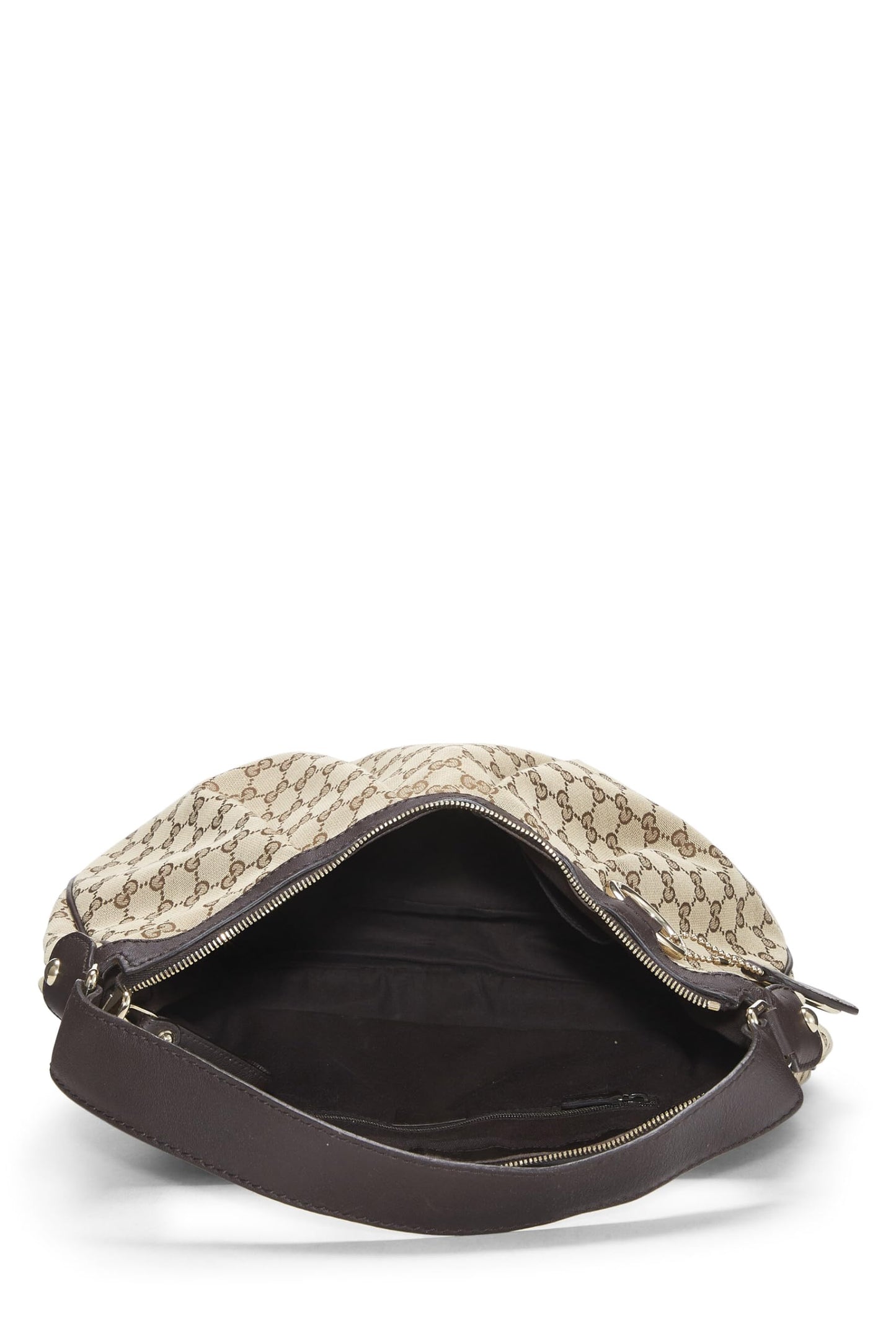 Gucci, Original GG Canvas Sukey Hobo, Brown