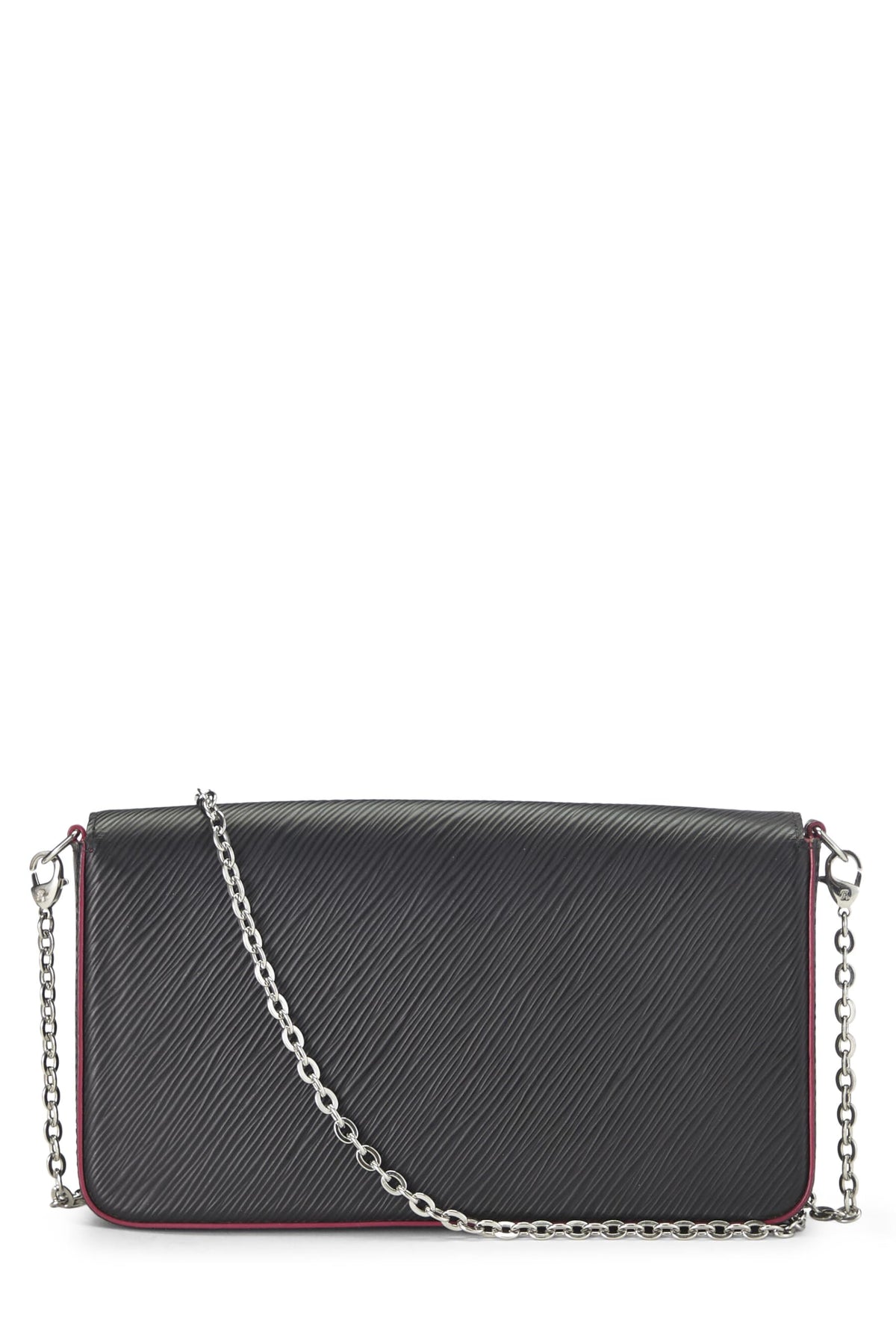 Louis Vuitton,  Black Epi Pochette Felicie, Black