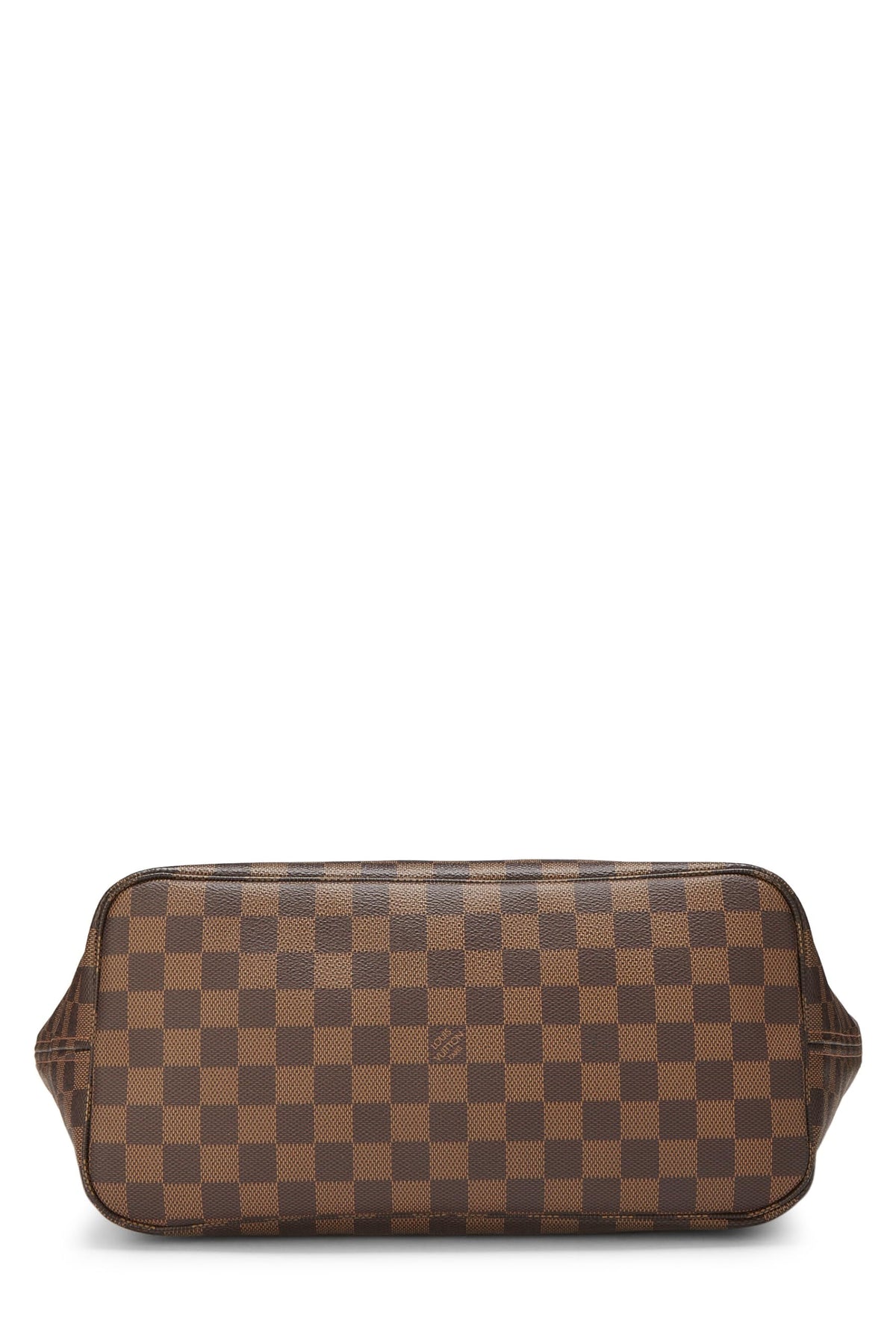Louis Vuitton,  Damier Ebene Neverfull MM, Brown