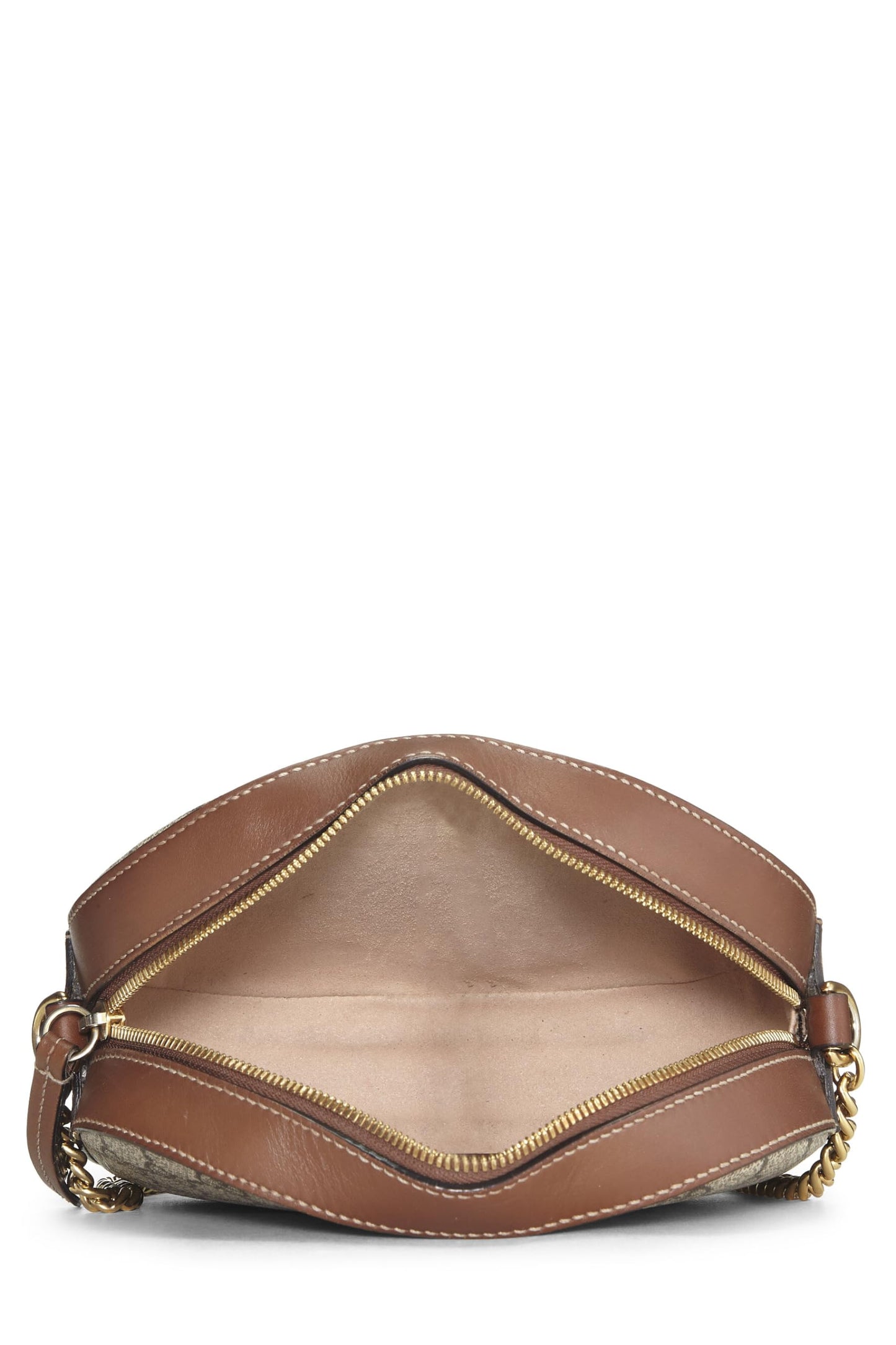 Gucci, Original GG Supreme Canvas Bird Chain Crossbody Mini, Brown