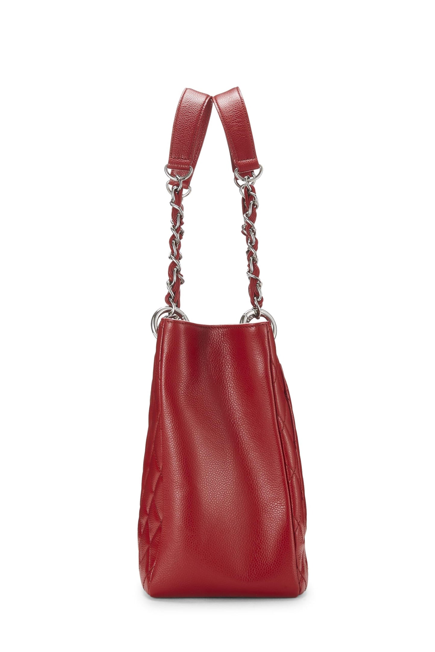 Chanel,  Red Caviar Grand Shopping Tote (GST), Red