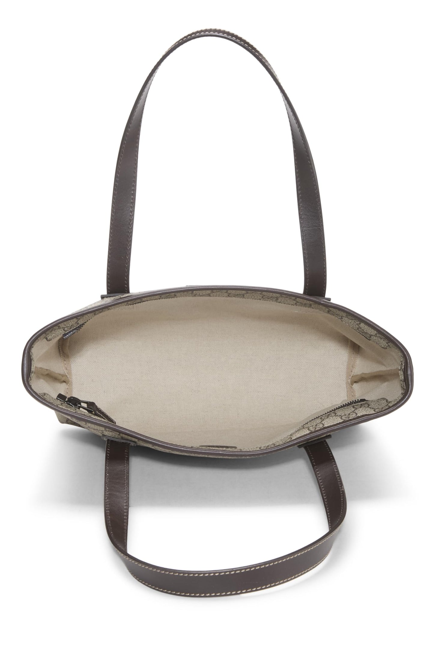 Gucci, Original GG Supreme Canvas Tote Small, Brown