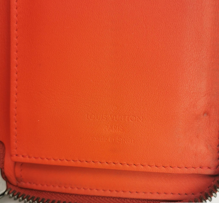 Preloved Louis Vuitton (LV)  Wallet 2014year orange 23052078306322