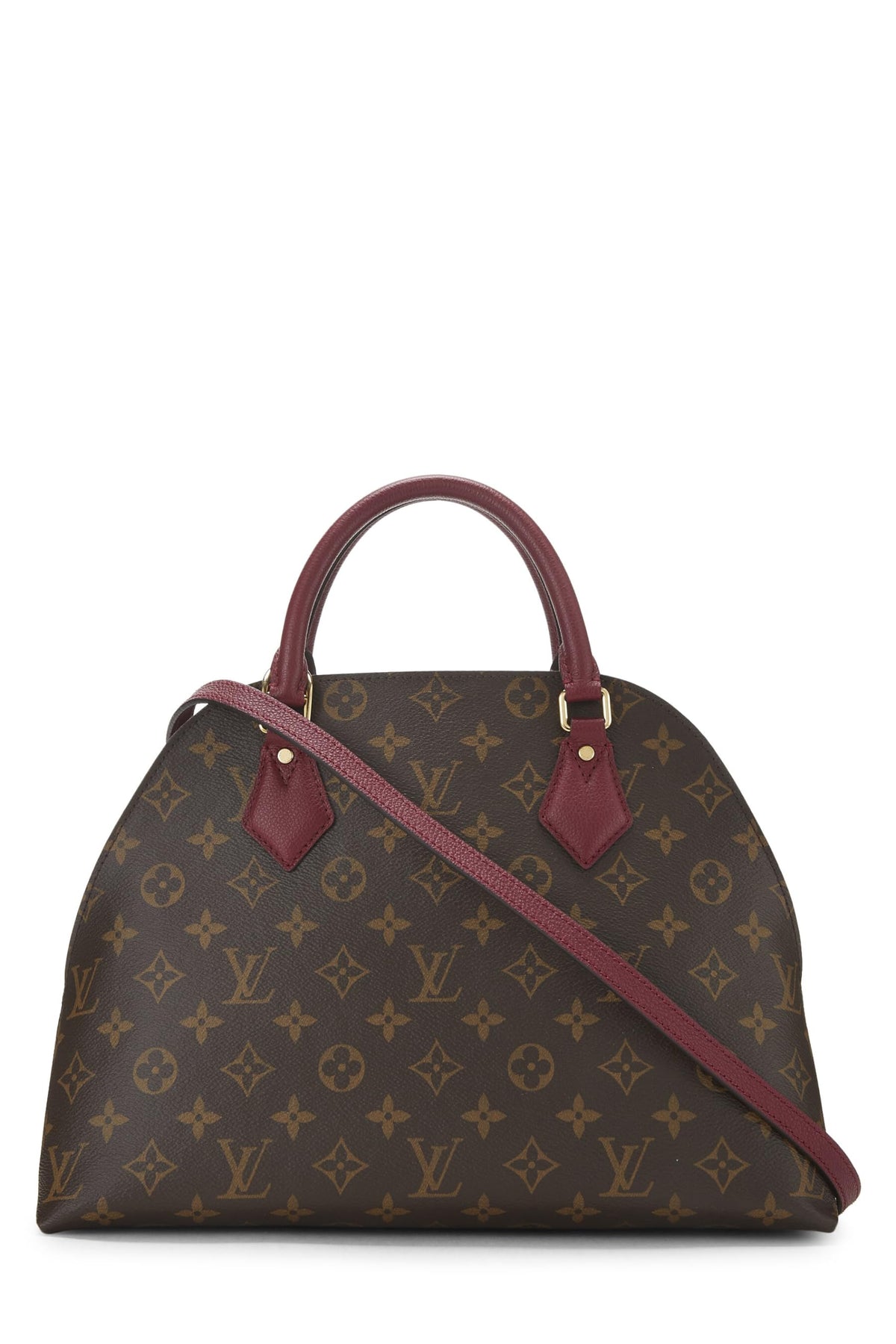 Louis Vuitton,  Raisin Monogram Canvas Alma BNB, Purple