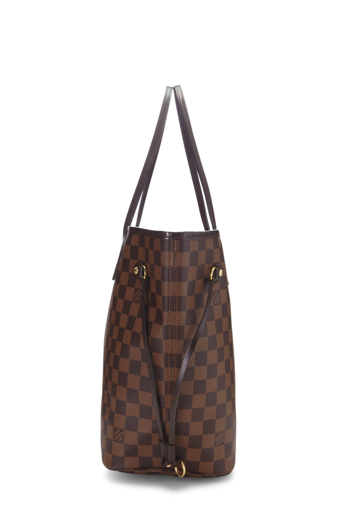 Louis Vuitton,  Damier Ebene Neverfull MM NM, Brown