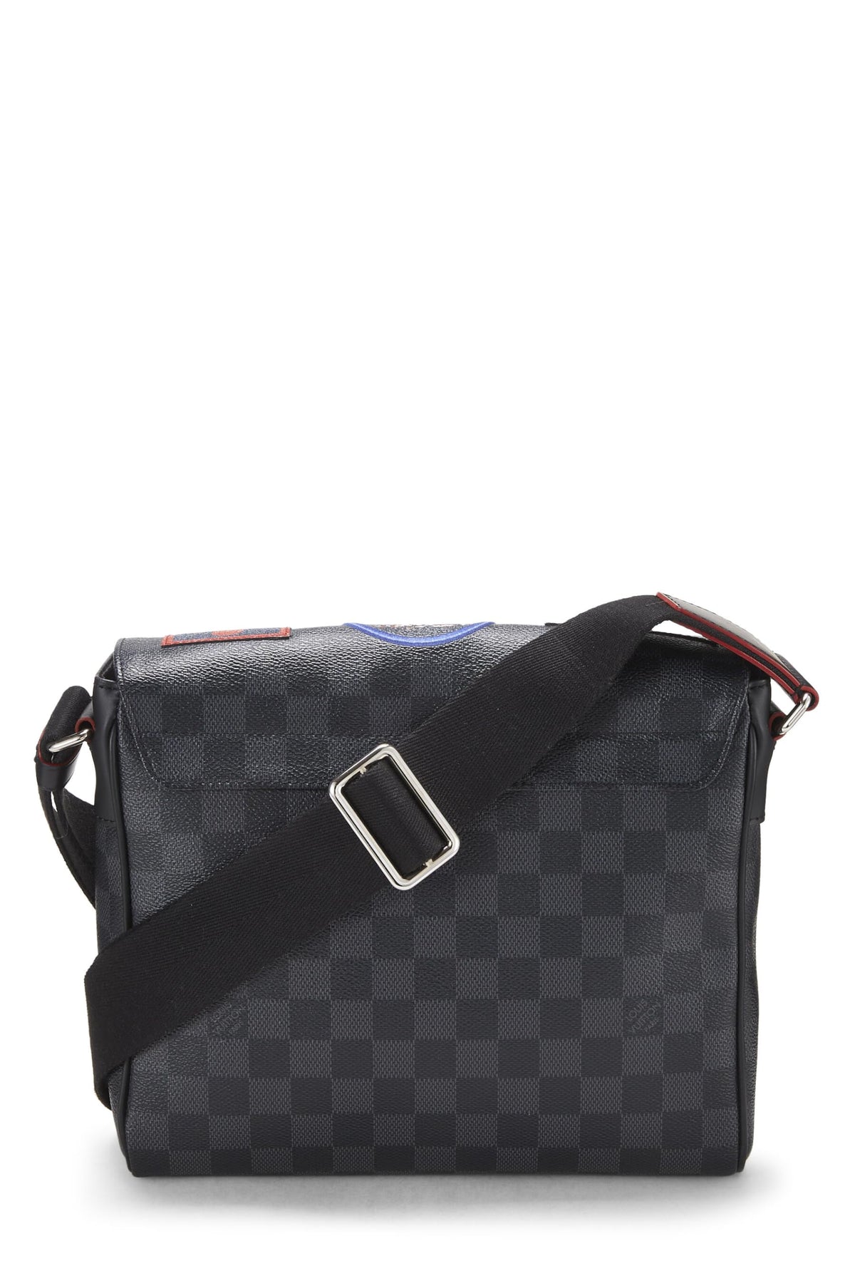 Louis Vuitton,  Damier Graphite Alps District NM PM, Black
