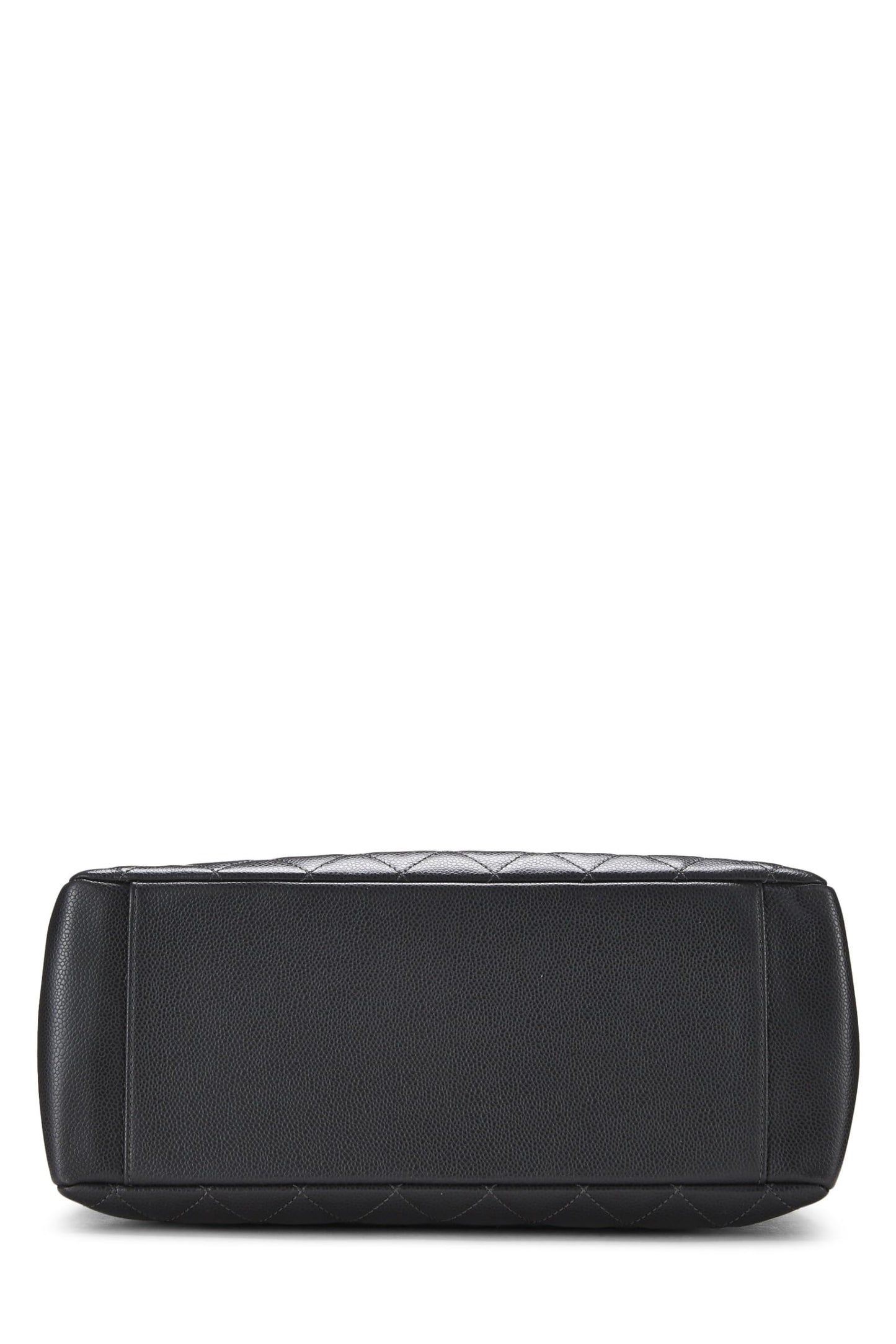 Chanel,  Grey Quilted Caviar Grand Shopping Tote (GST), Grey