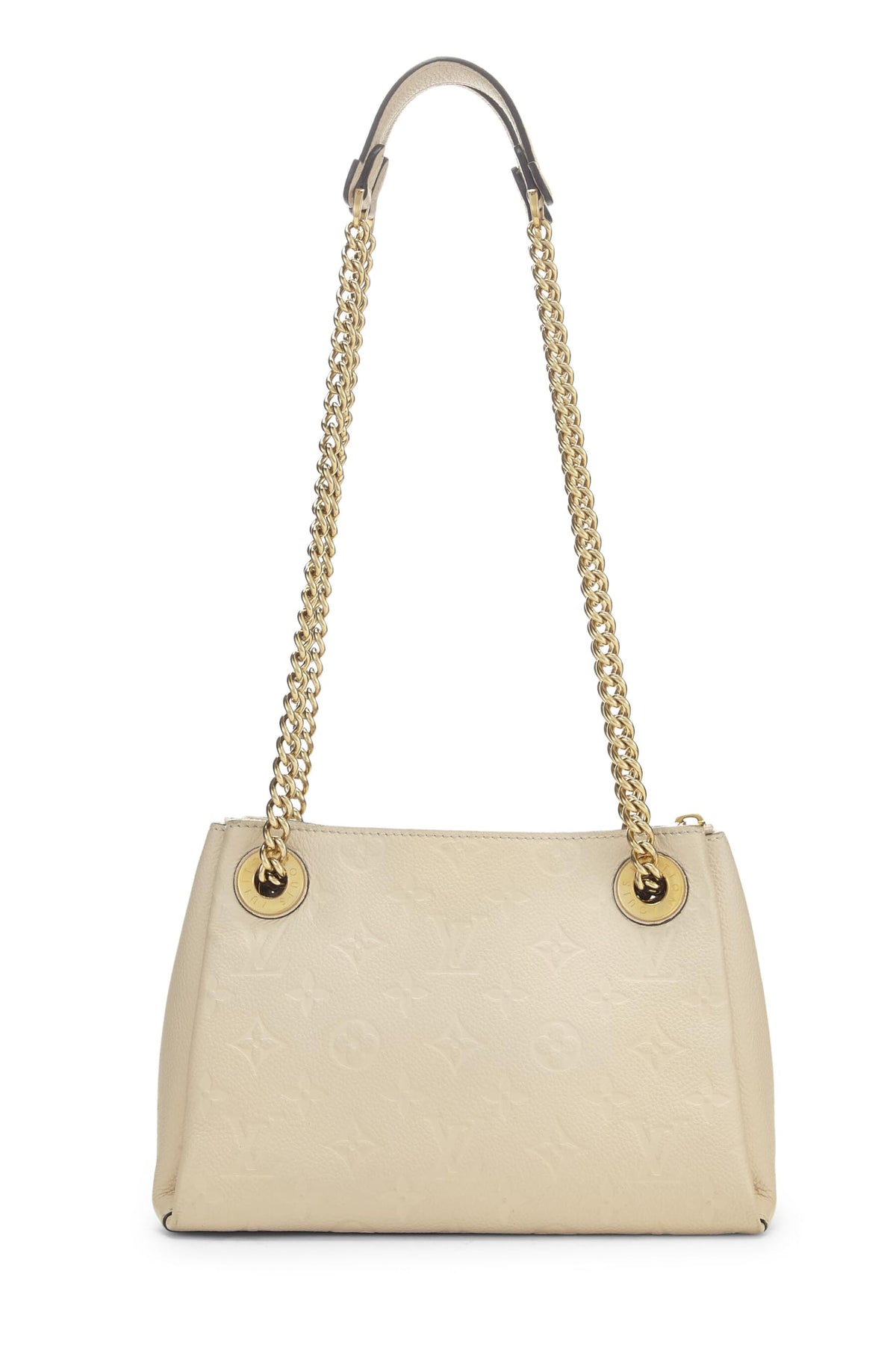 Louis Vuitton,  Neige Monogram Empreinte Surene BB, Cream