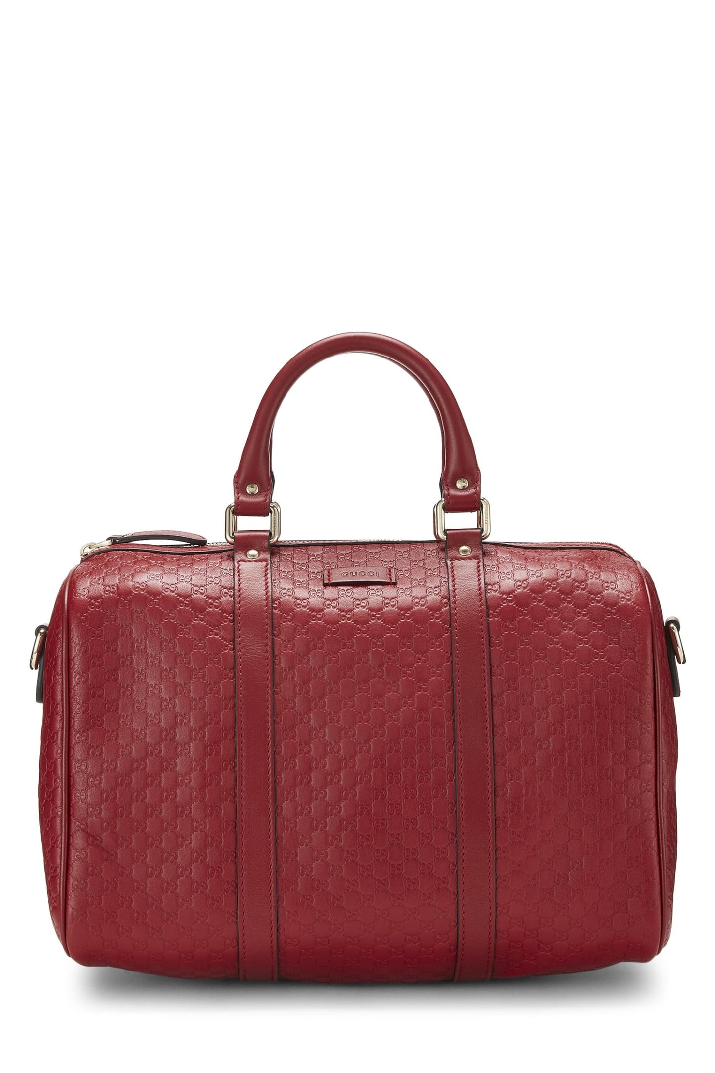 Gucci, Red Microguccissima Leather Joy Boston, Red