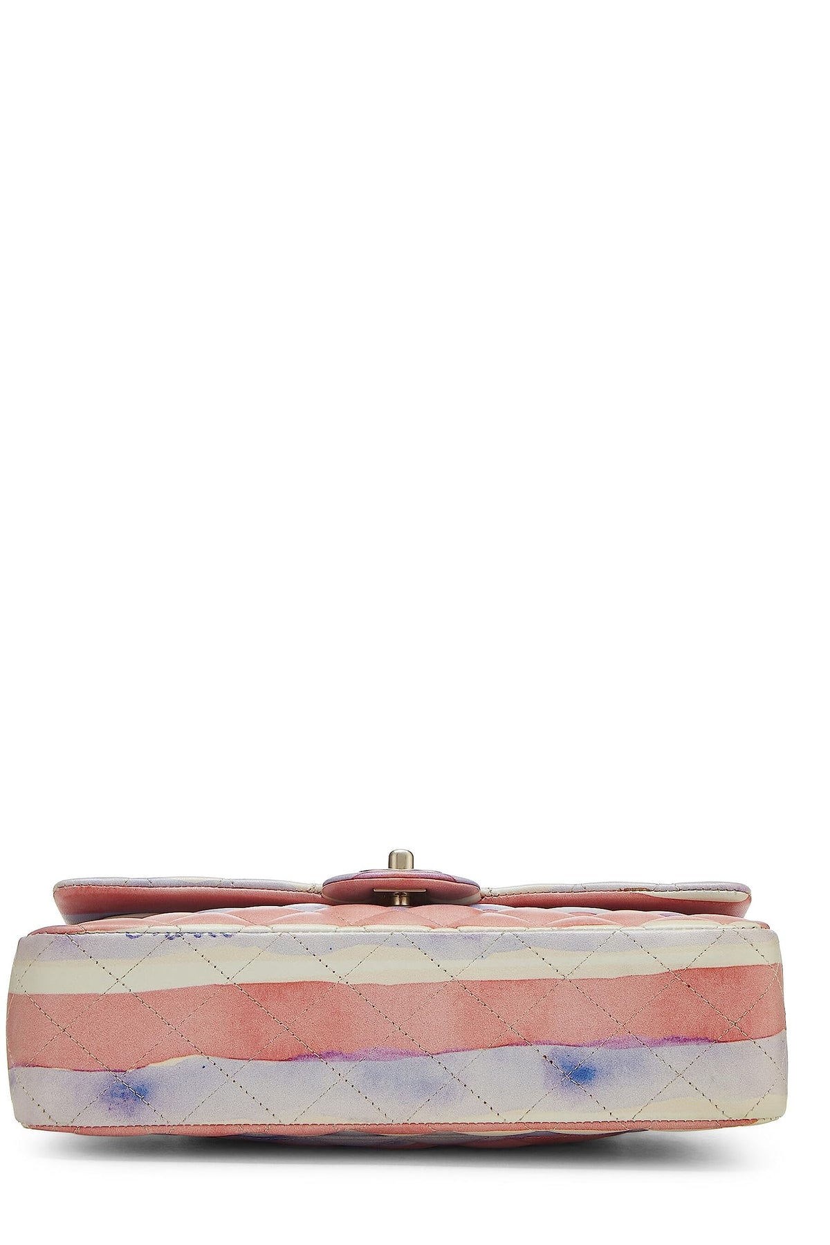 Chanel,  Multicolor Lambskin Watercolor Classic Double Flap Medium, Multi