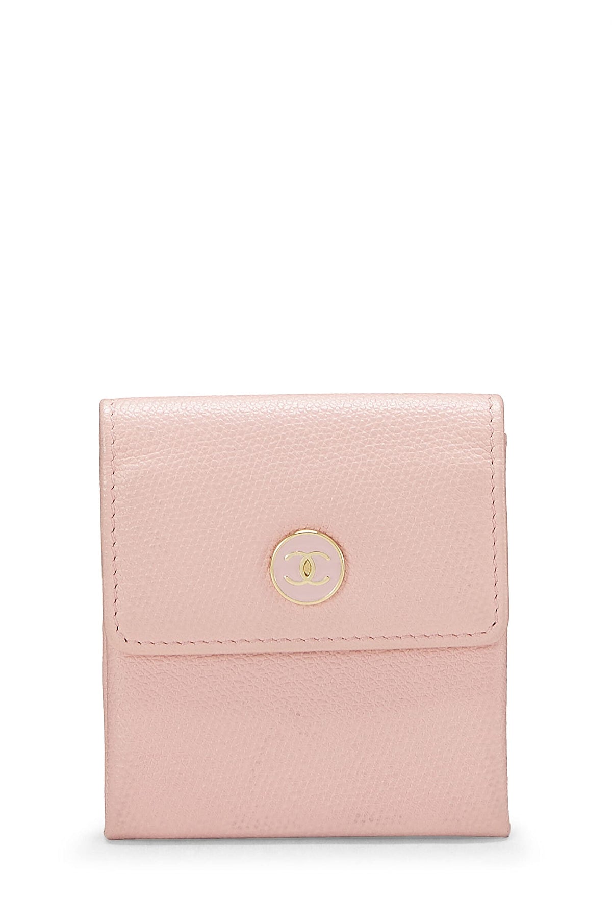 Chanel,  Pink Caviar 'CC' Coin Purse, Pink