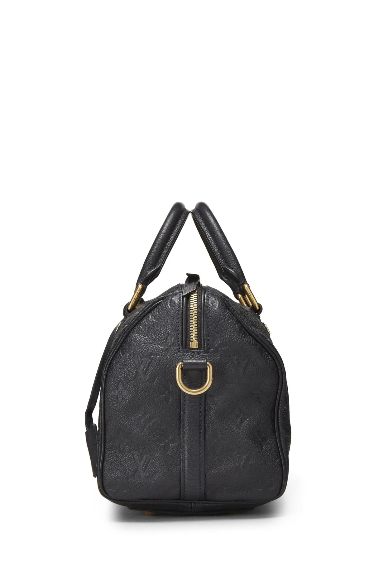 Louis Vuitton,  Blue Infini Empreinte Speedy Bandouliere 25, Navy