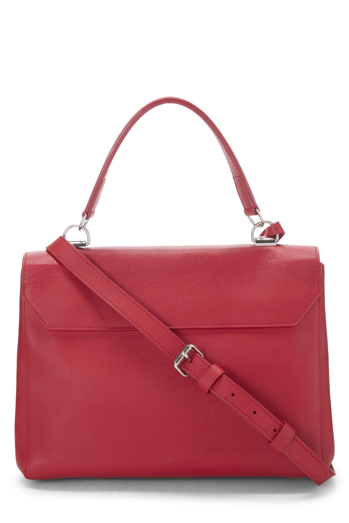 Louis Vuitton,  Red Leather Lockme II, Red
