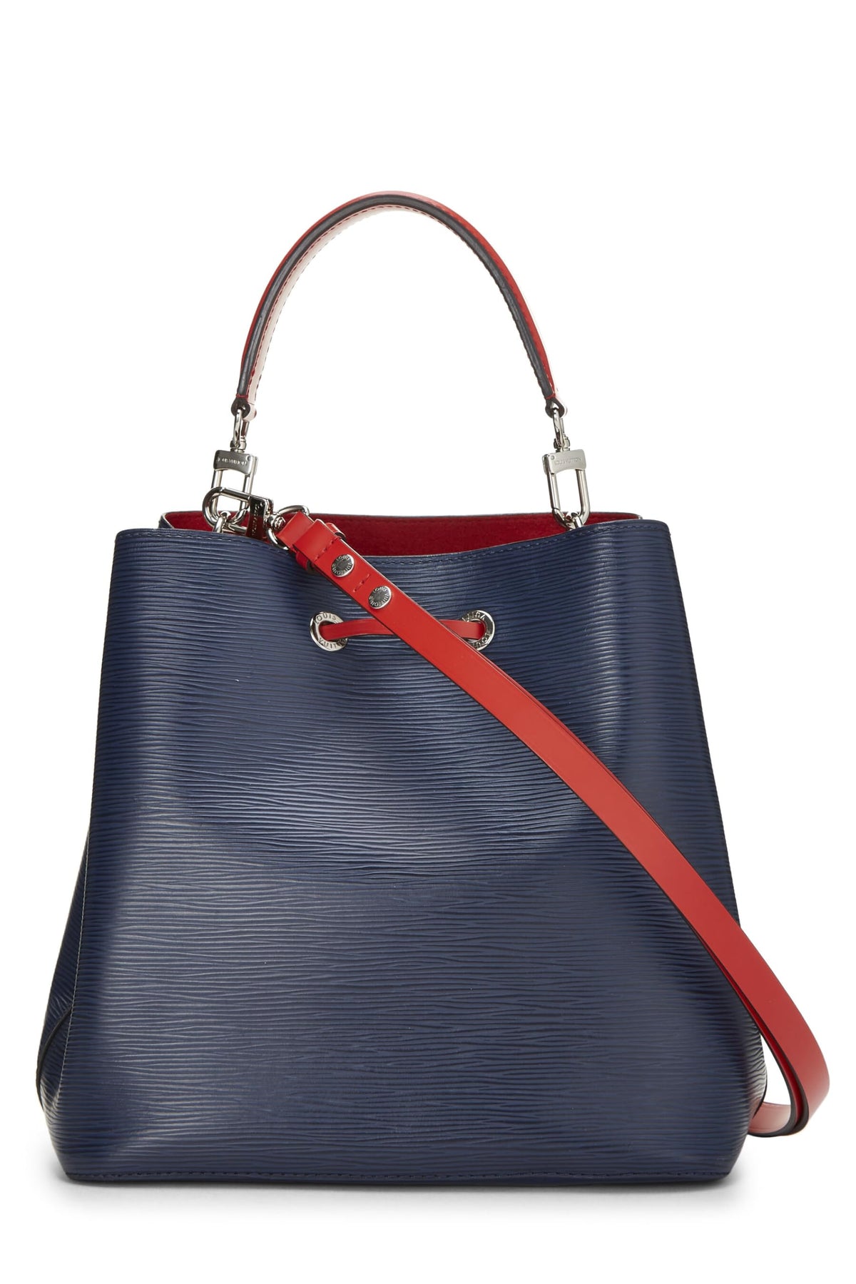 Louis Vuitton,  Navy & Red Epi Neo Noé, Multi