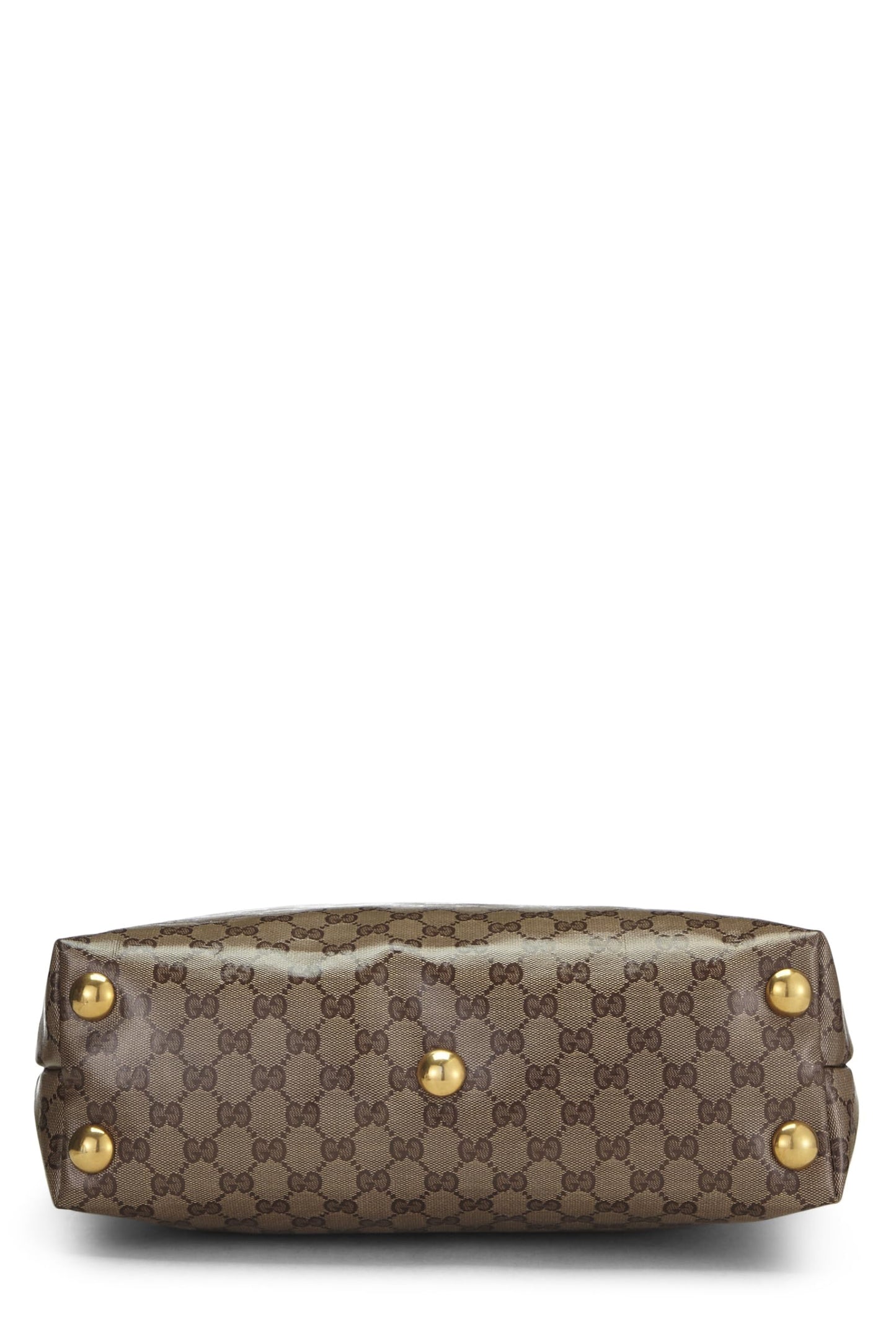Gucci, Brown Original GG Crystal Canvas Tote, Brown