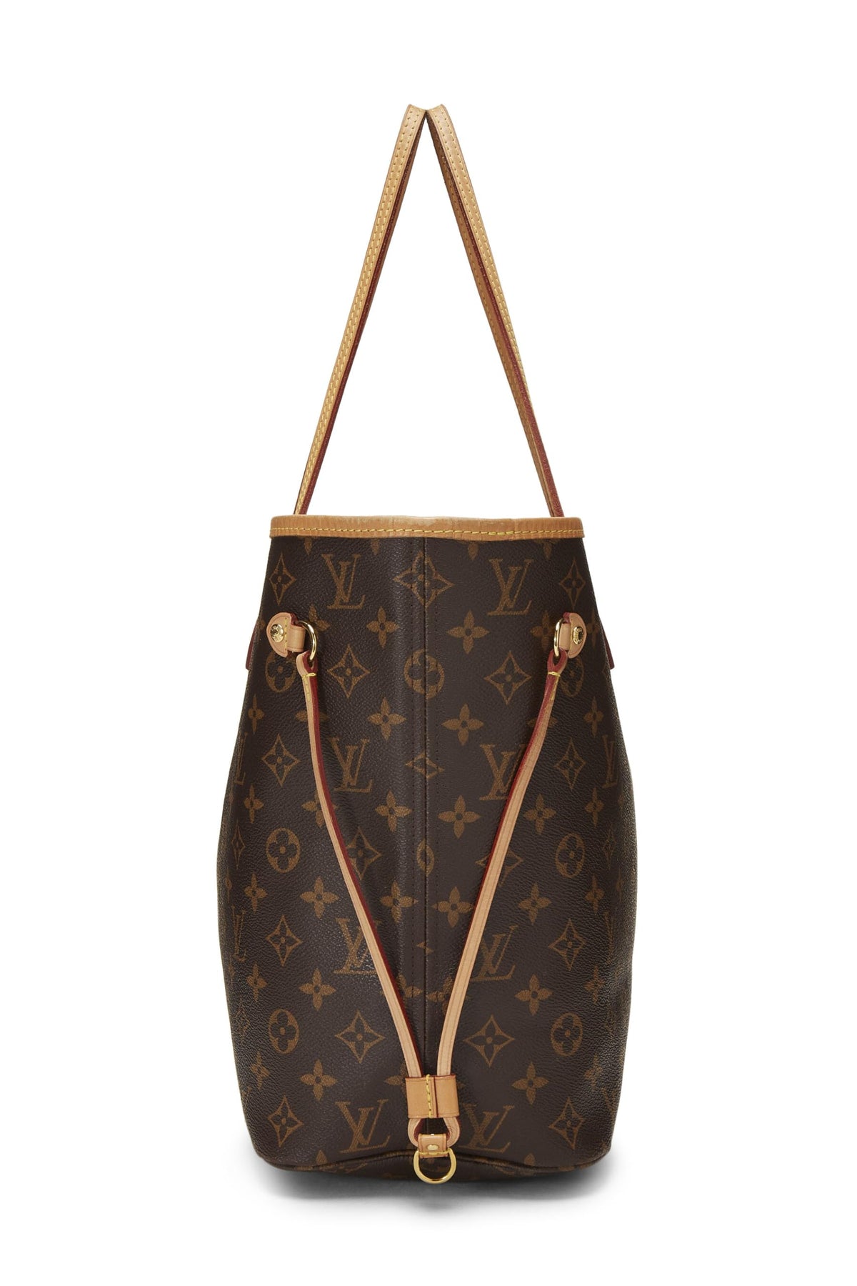 Louis Vuitton,  Red Monogram Canvas Neo Neverfull MM, Red