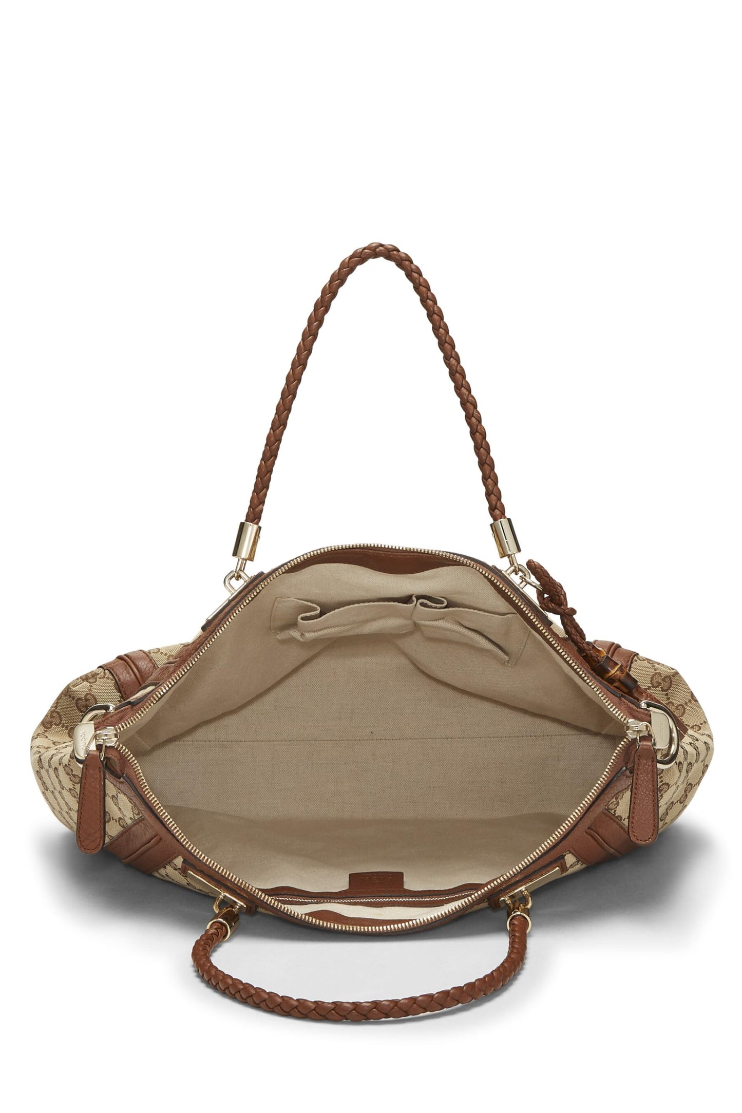Gucci, Original GG Canvas Bella Tote, Brown