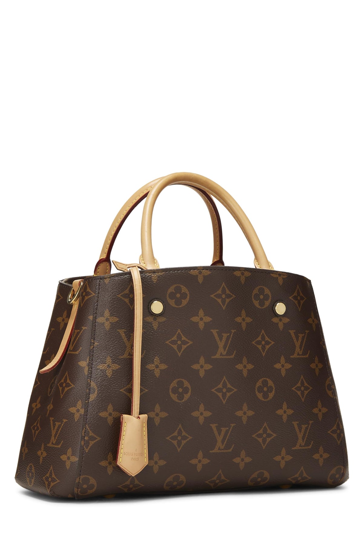 Louis Vuitton,  Monogram Canvas Montaigne BB, Brown