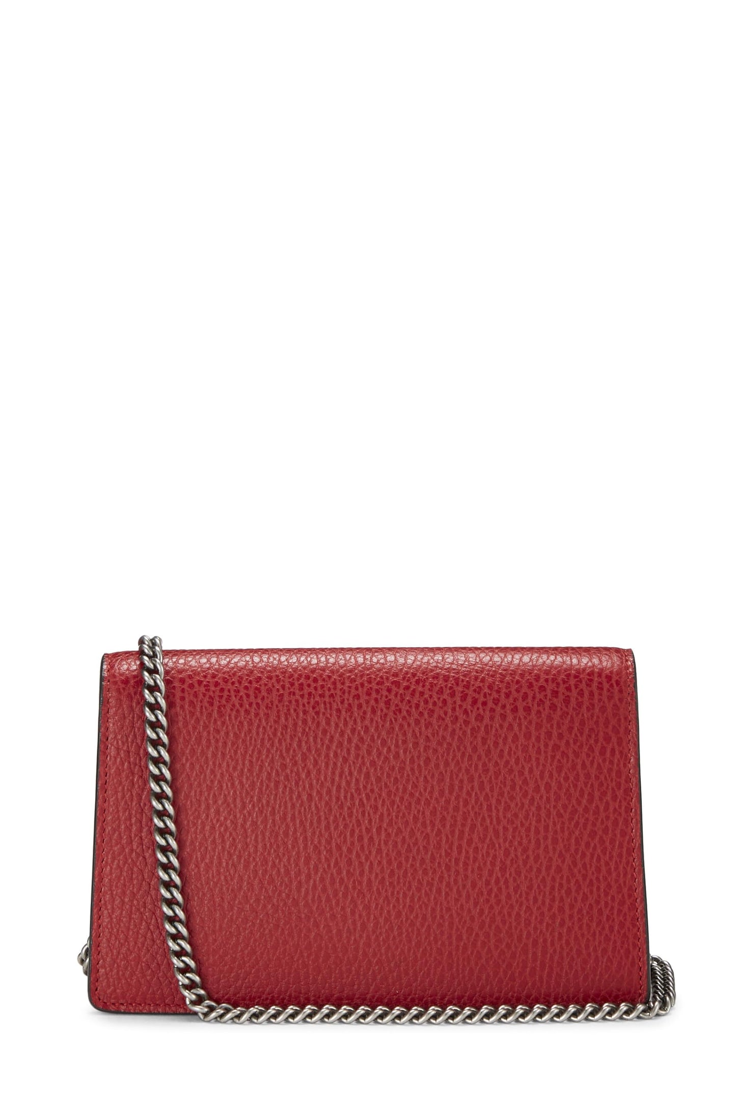 Gucci, Red Leather Dionysus Super Mini, Red