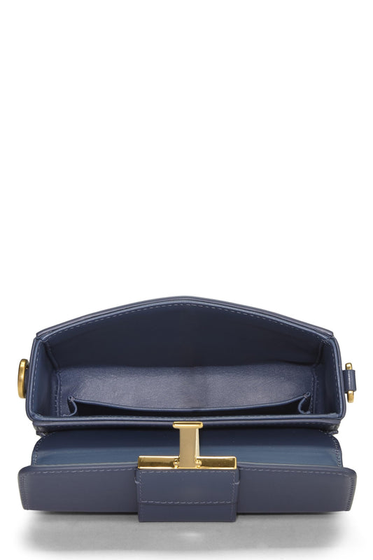 Dior,  Navy Calfskin 30 Montaigne Box, Navy