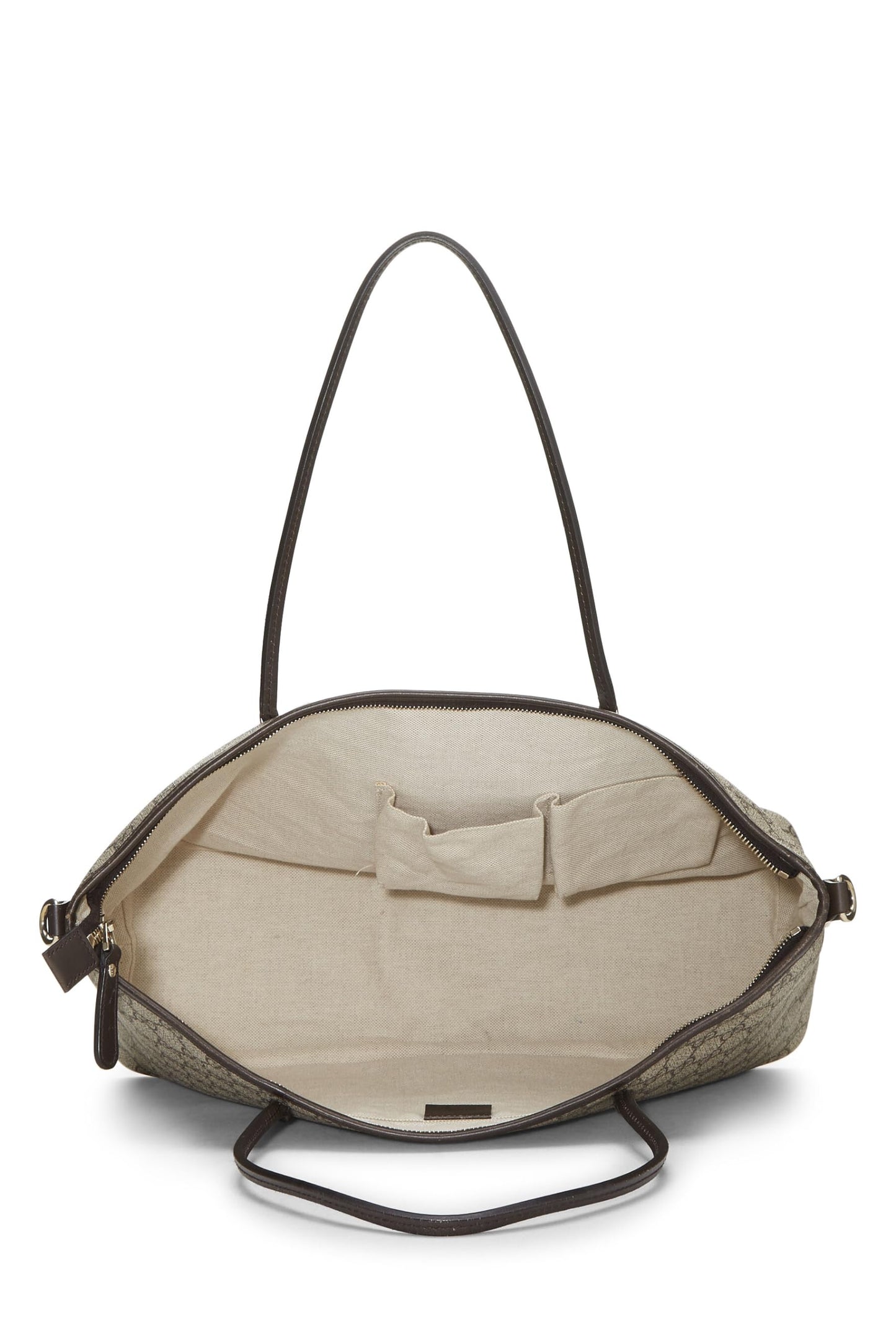 Gucci, Original GG Supreme Canvas Zip Tote, Brown