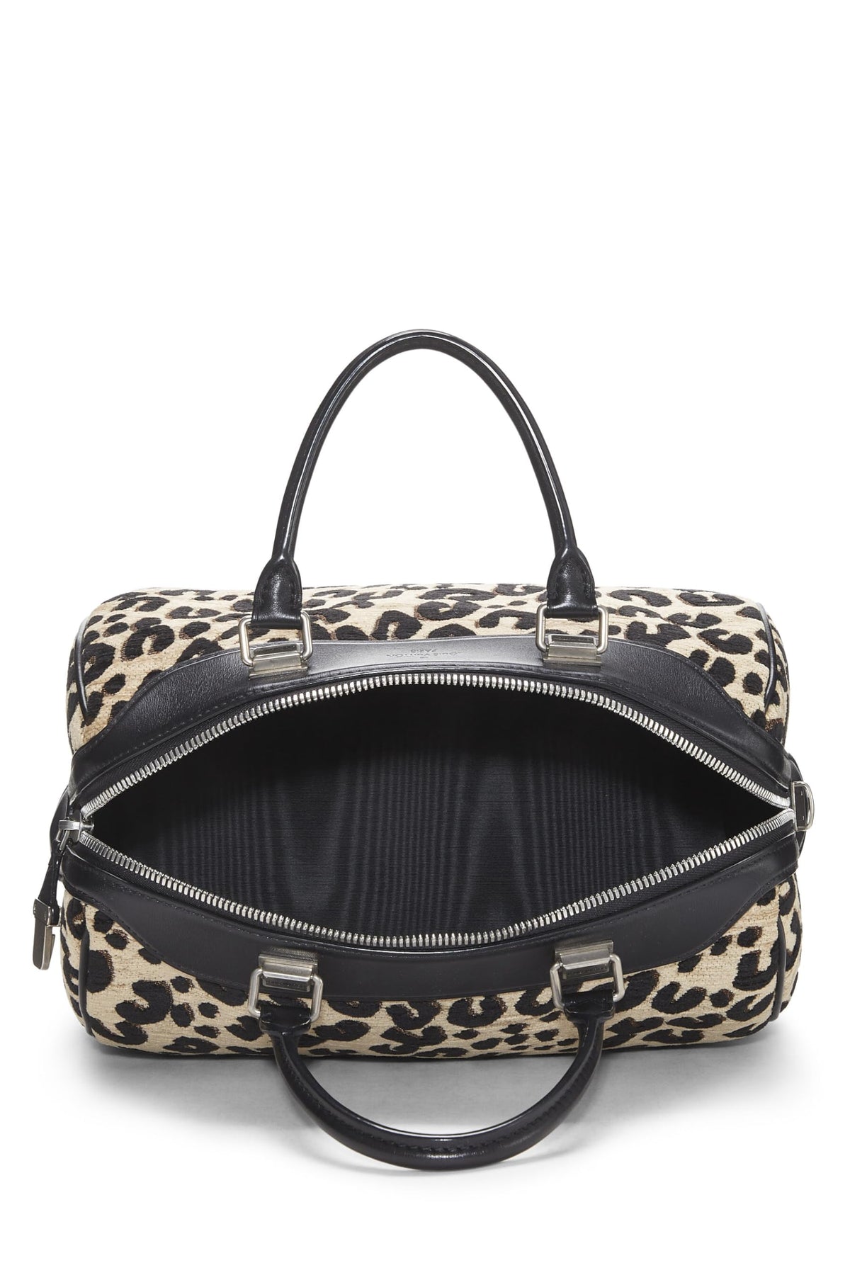 Louis Vuitton,  Stephen Sprouse x Louis Vuitton Leopard Speedy 30, Black