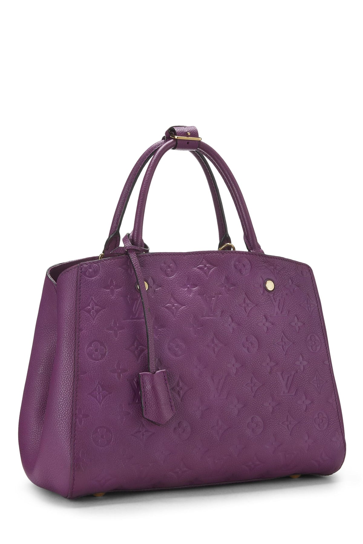 Louis Vuitton,  Amytheste Monogram Empreinte Montaigne MM, Purple