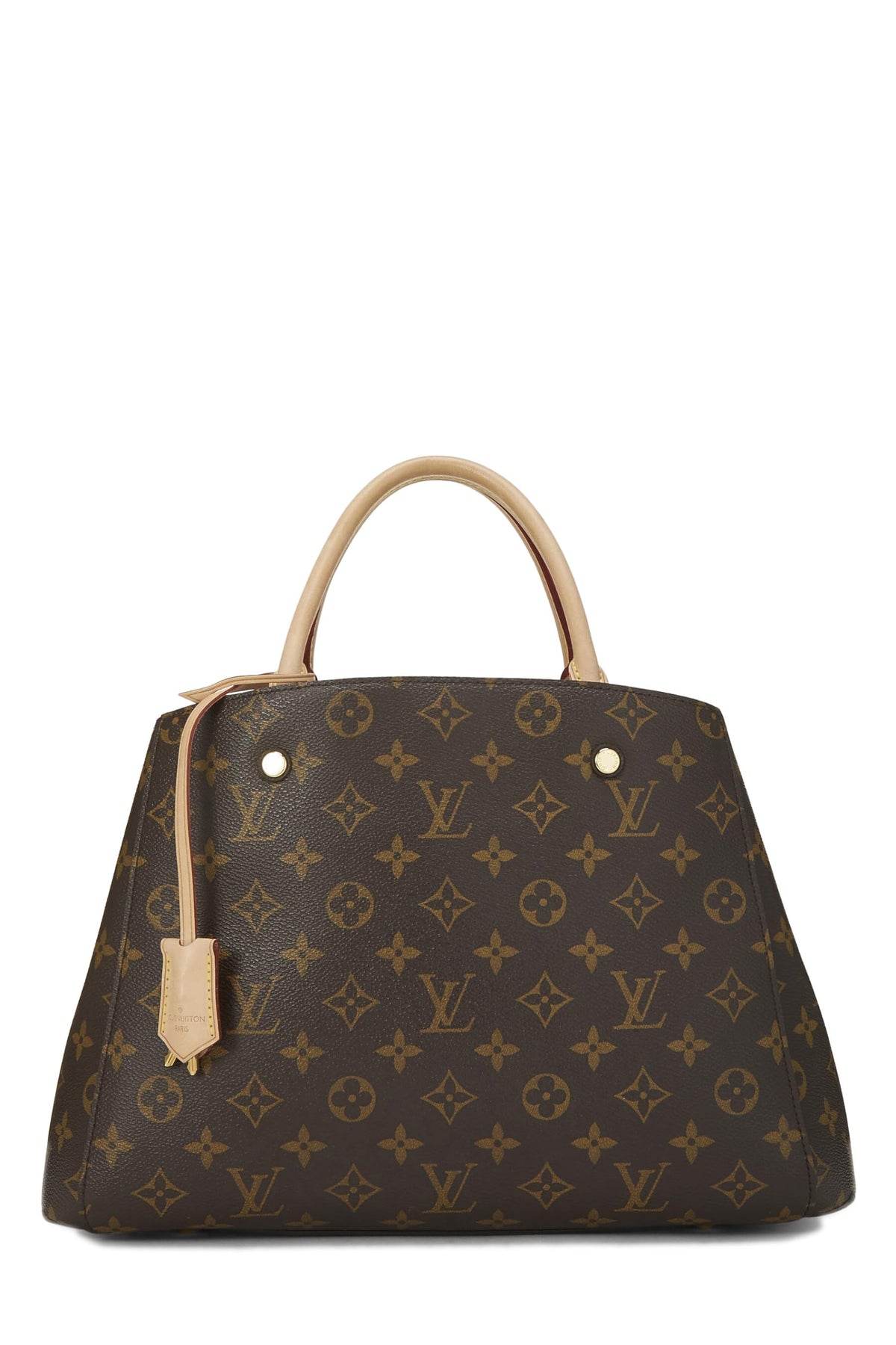 Louis Vuitton,  Monogram Canvas Montaigne MM, Brown