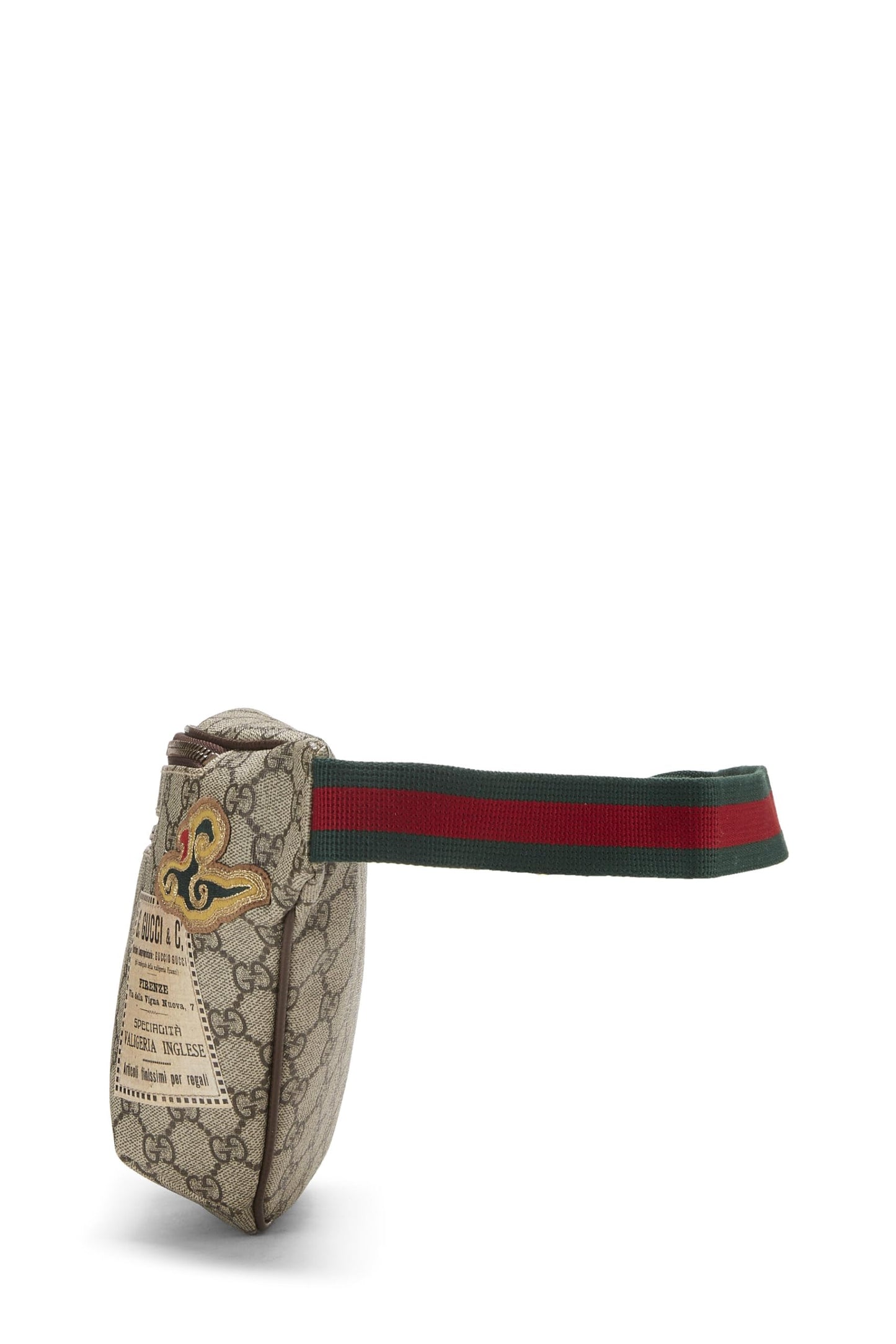 Gucci, Original GG Supreme Canvas Night Courrier Waist Pouch, Brown
