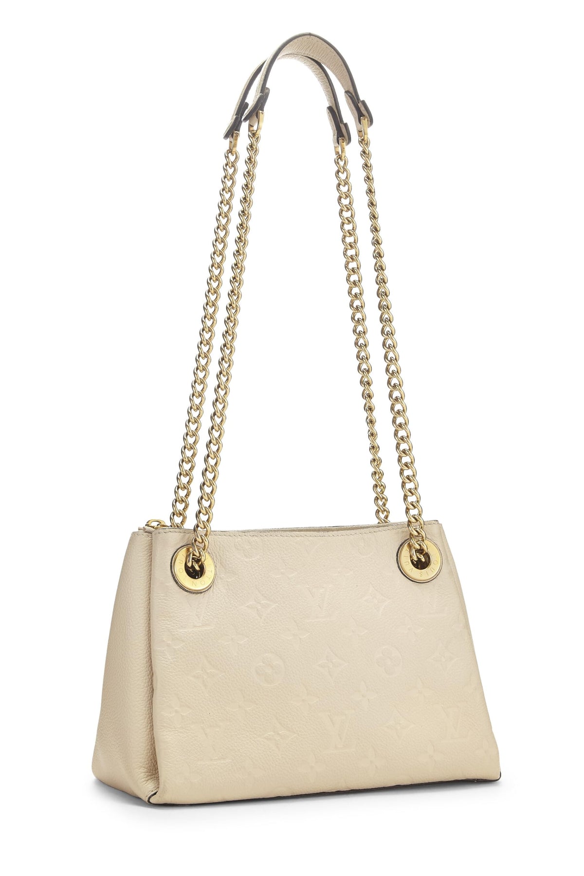 Louis Vuitton,  Neige Monogram Empreinte Surene BB, Cream