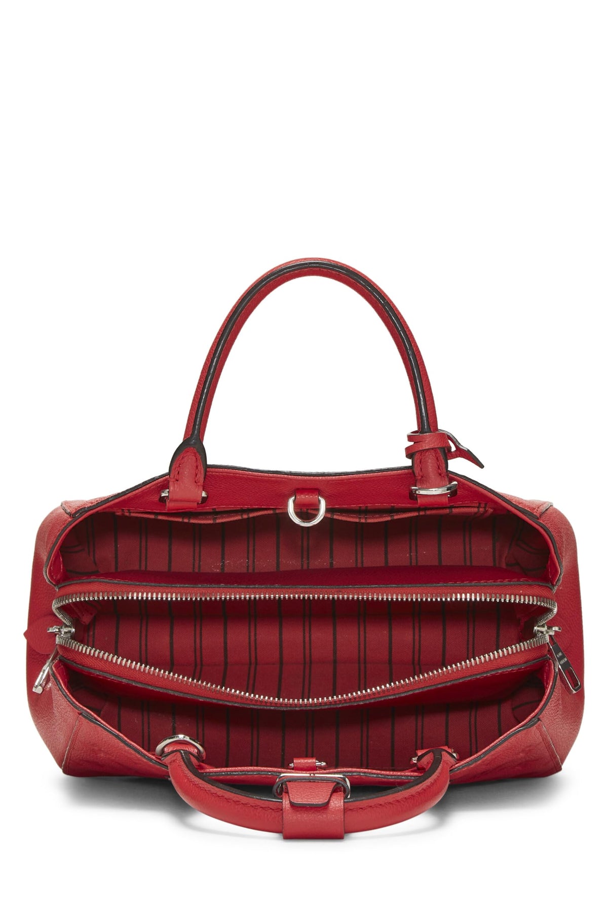 Louis Vuitton,  Red Monogram Empreinte Montaigne BB, Red