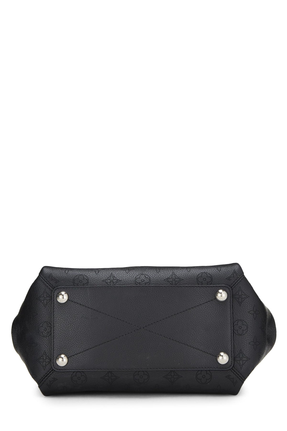 Louis Vuitton,  Black Monogram Mahina Babylone PM NM, Black