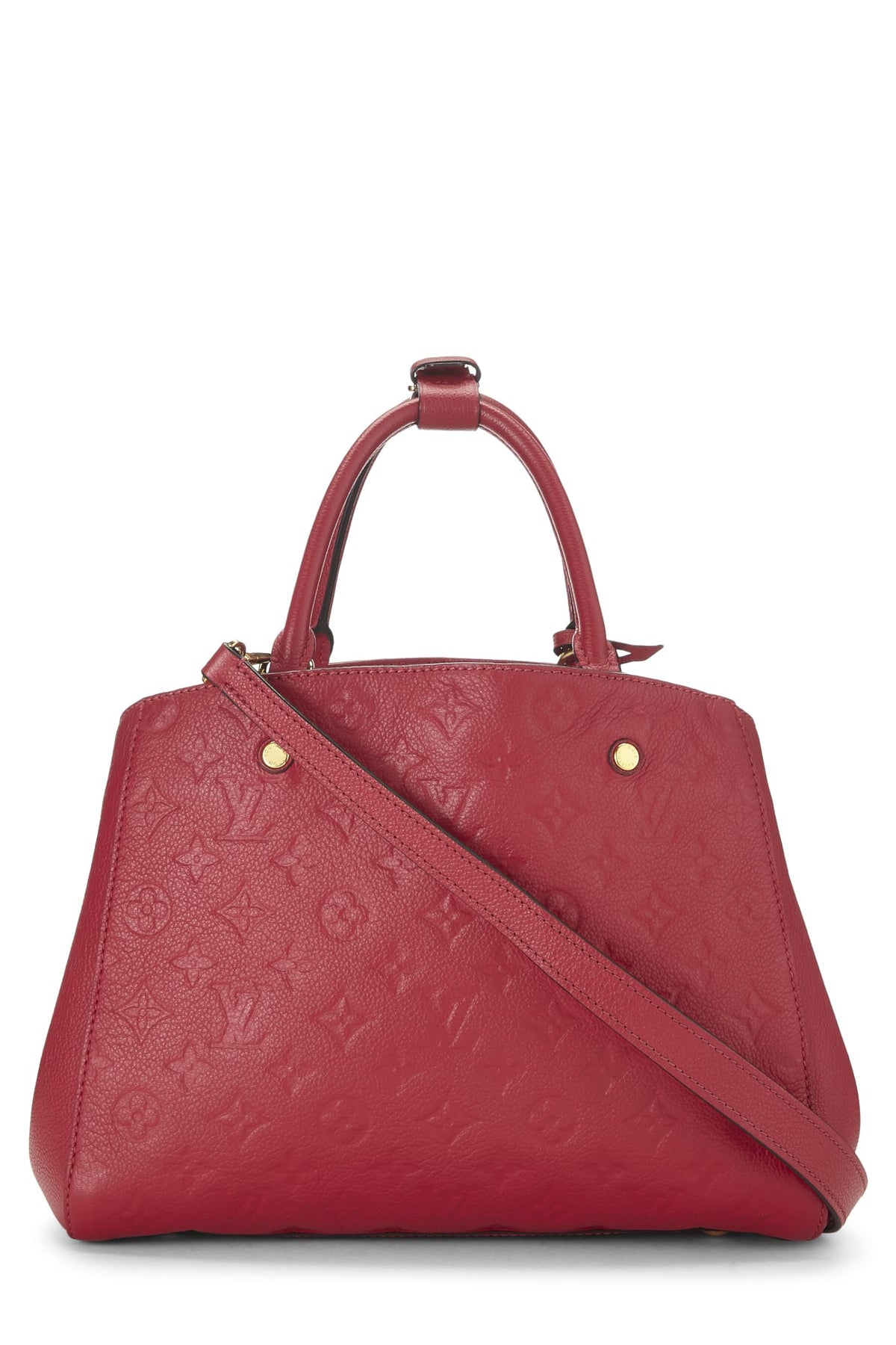 Louis Vuitton,  Pink Monogram Empreinte Montaigne MM, Pink