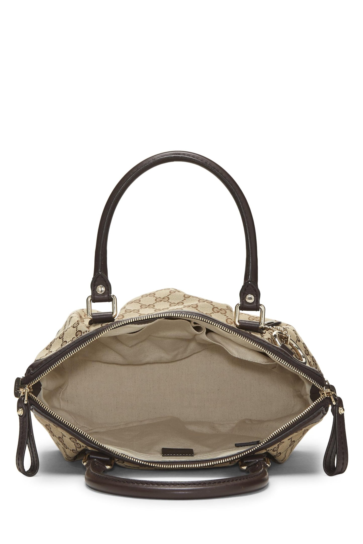 Gucci, Original GG Canvas Sukey Handbag Medium, Brown