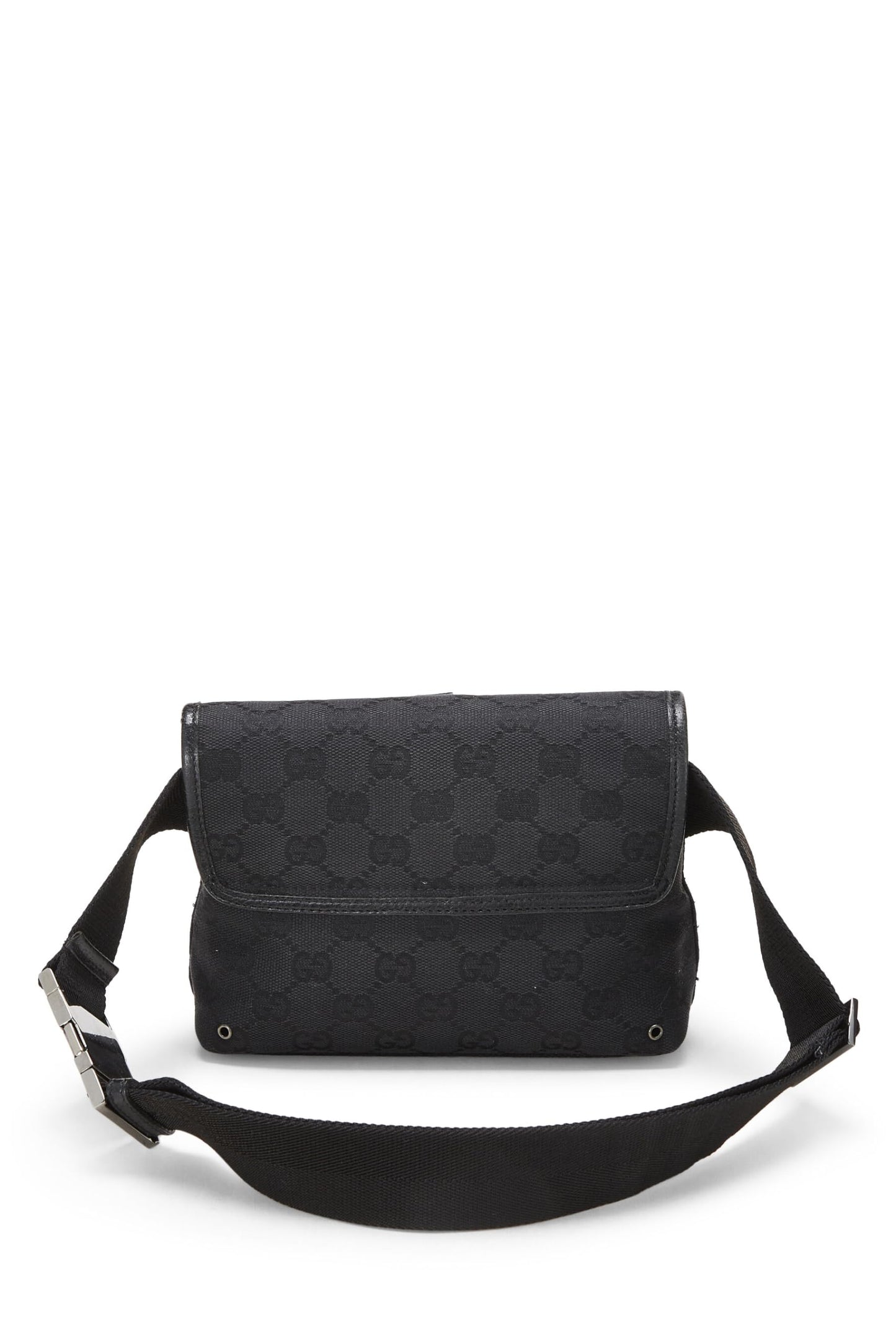 Gucci, Black GG Canvas Kandinsky Waist Pouch Small, Black