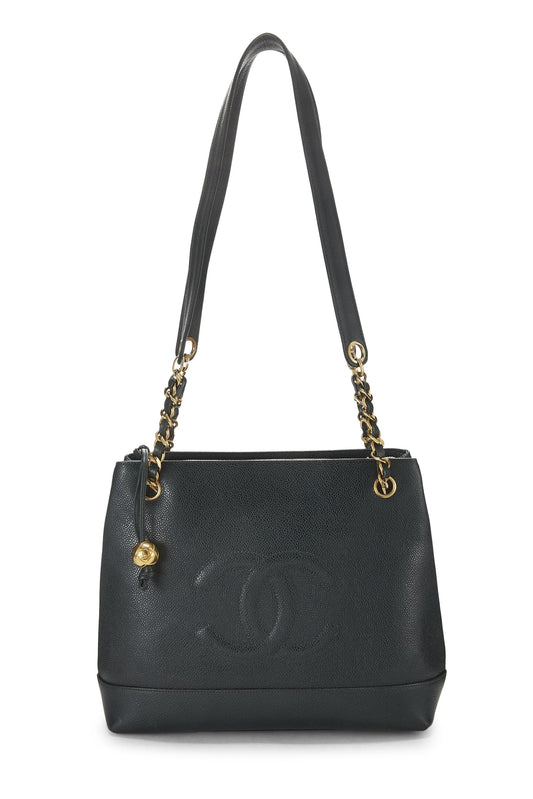 Chanel,  Green Caviar 'CC' Tote Small, Green