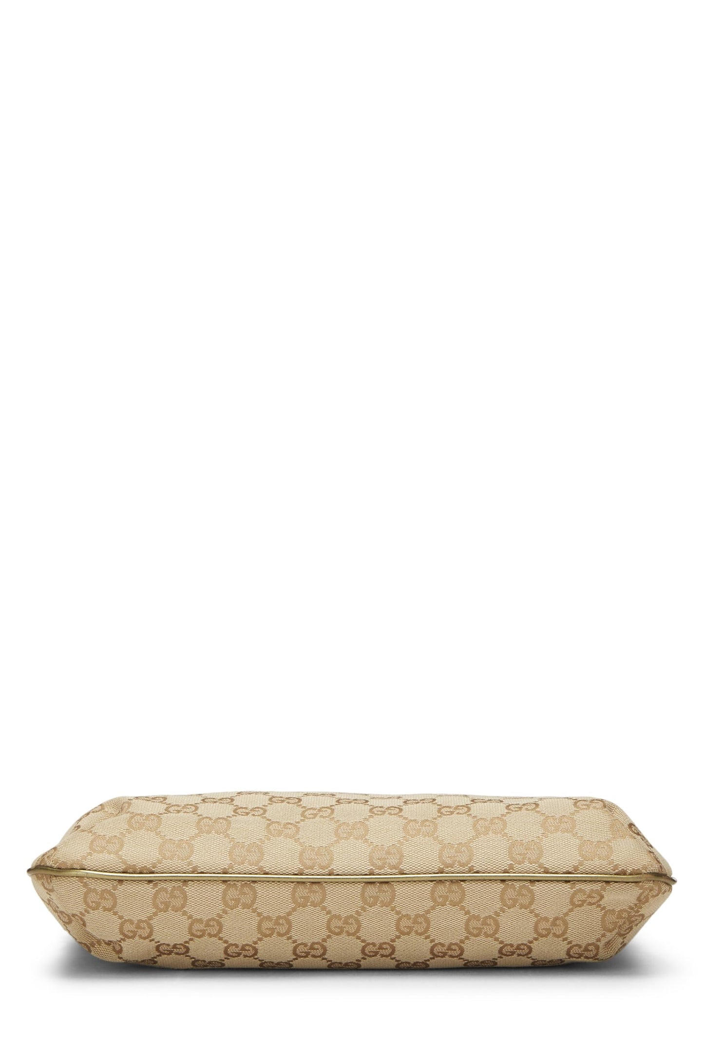 Gucci, Original GG Canvas Web Messenger, Gold