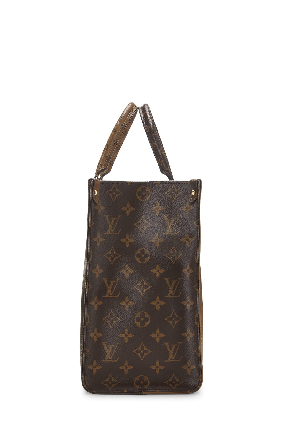 Louis Vuitton,  Monogram Reversed Giant On The Go MM, Brown
