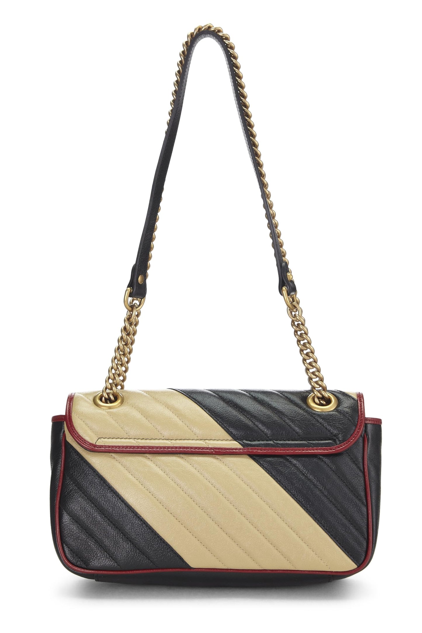 Gucci, Multicolor Matelassé Leather Marmont Shoulder Bag, Multi
