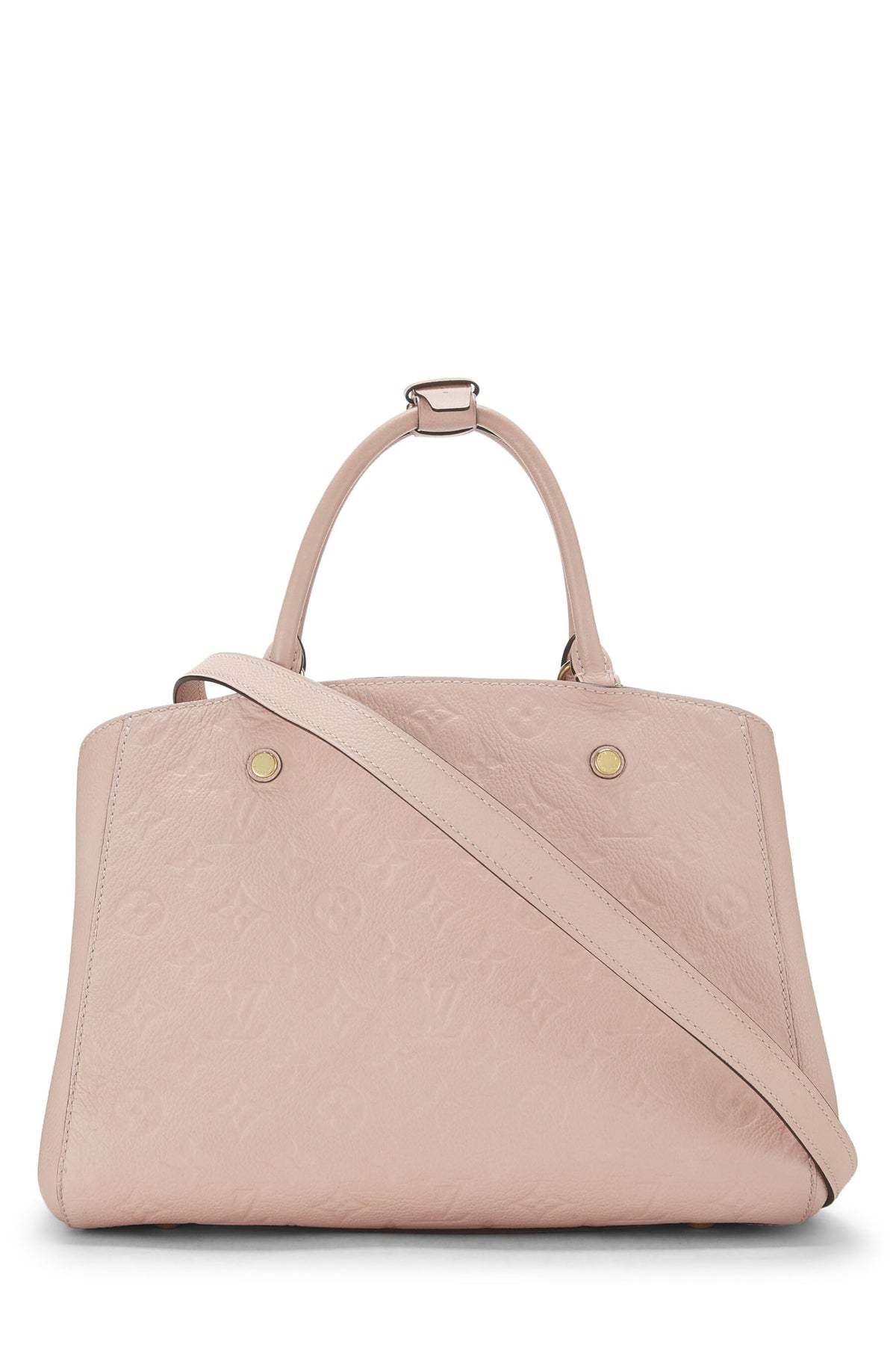 Louis Vuitton,  Pink Monogram Empreinte Montaigne MM, Pink