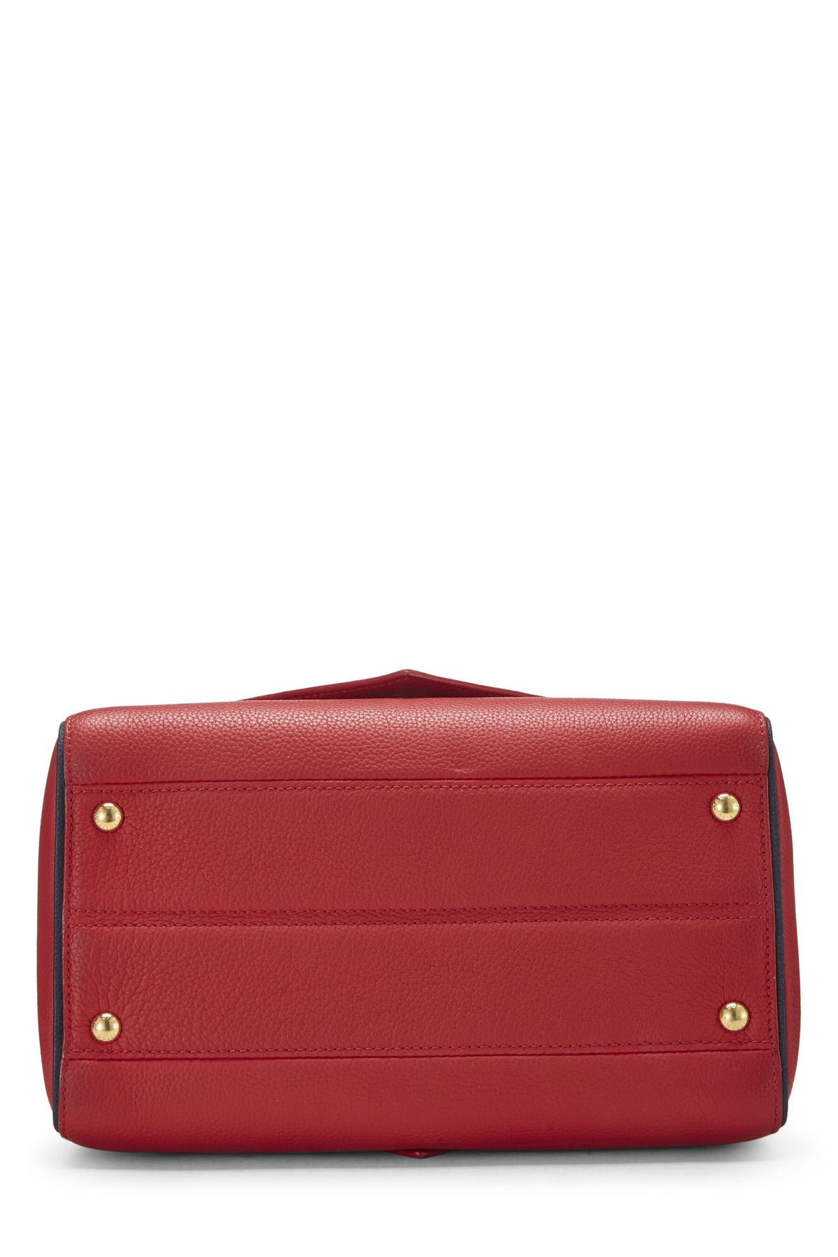 Louis Vuitton,  Red Monogram Leather Double V Bag, Red