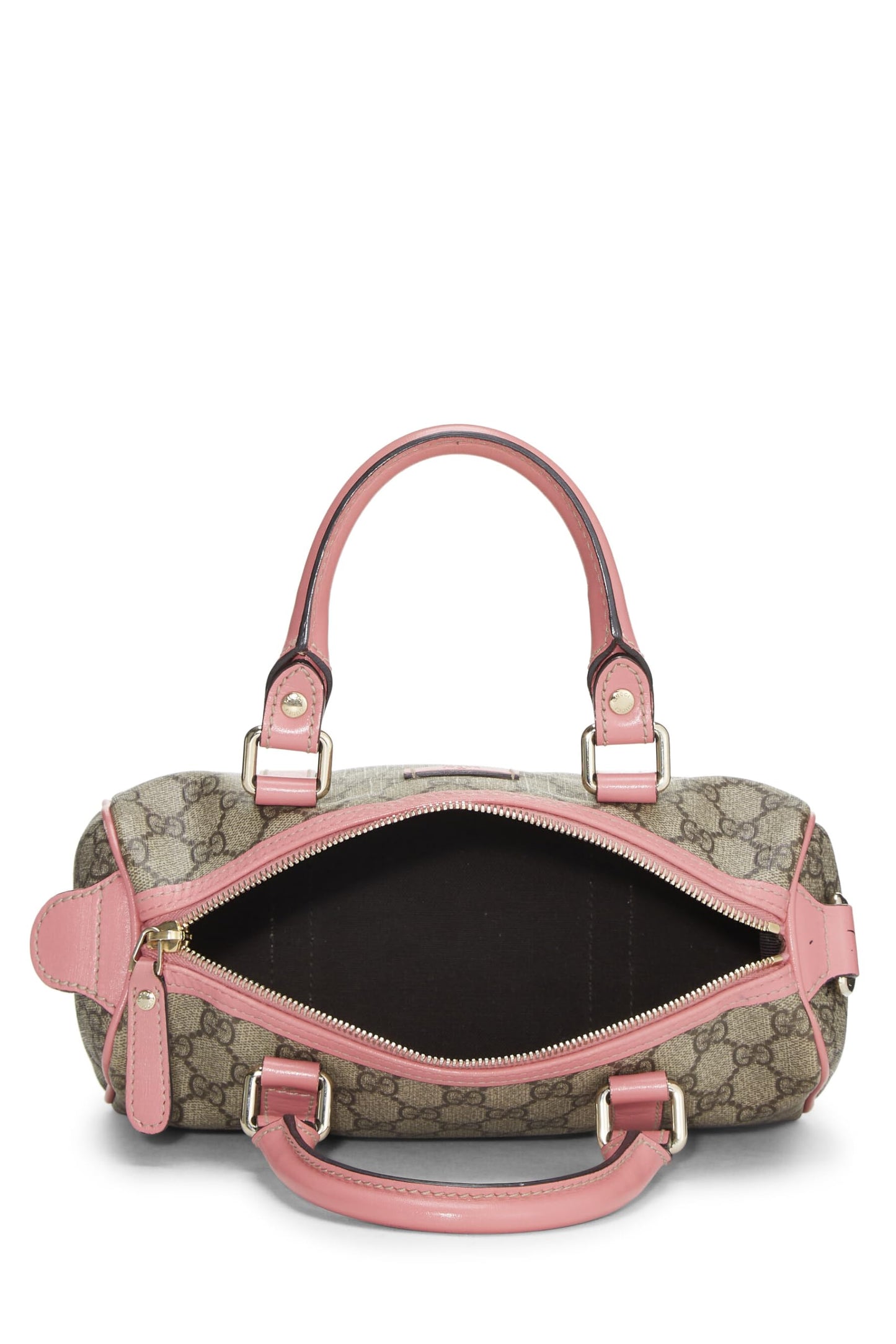 Gucci, Pink Original GG Supreme Canvas Joy Boston Bag, Pink