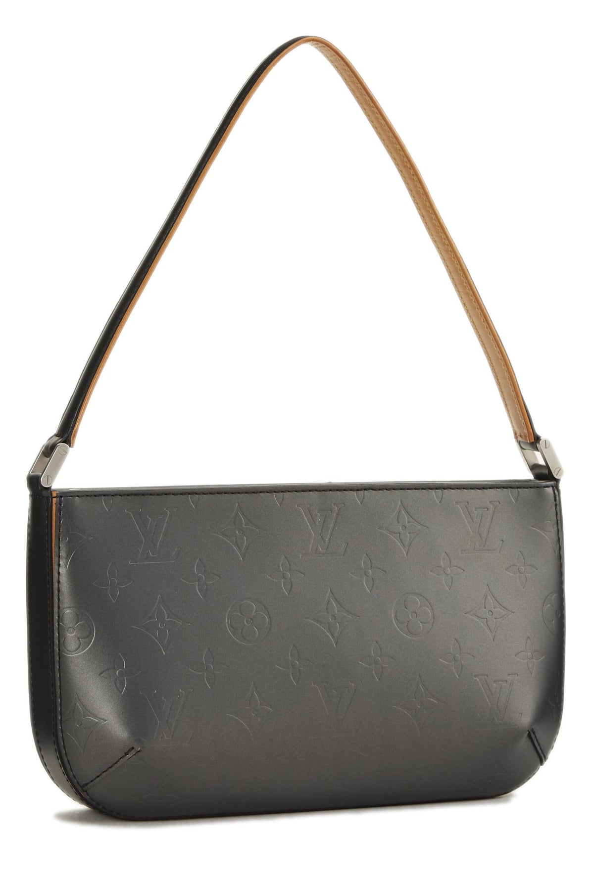 Louis Vuitton,  Grey Monogram Vernis Mat Fowler, Grey