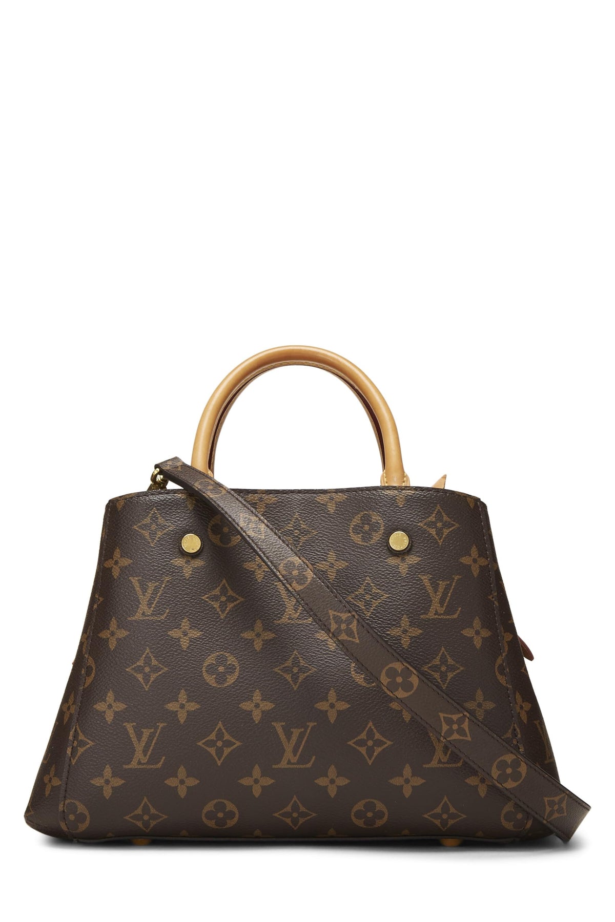 Louis Vuitton,  Monogram Canvas Montaigne BB, Brown